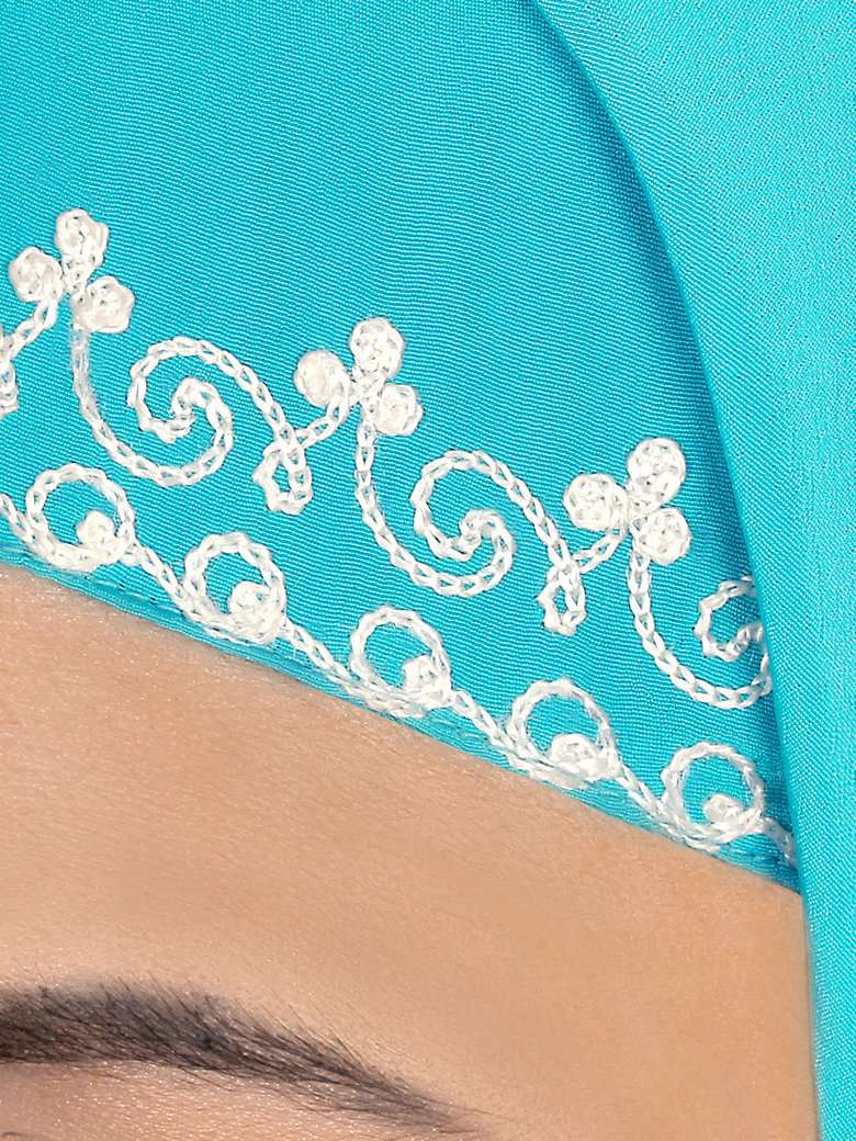 Amna Hijab and Headband - Modest Muslim Scarf & Hair Accessory for Women - Perfect for Prayer, Work, and Everyday Wear