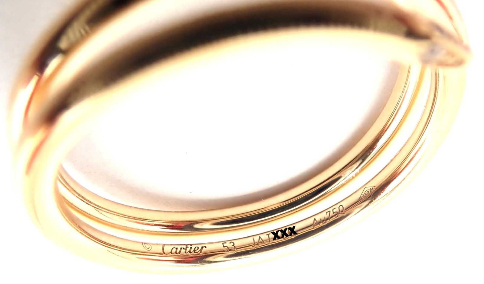 Cartier Juste Un Clou 18k Yellow Gold Diamond Nail Band Ring - Size 53 Luxury Jewelry for Women, Perfect for Anniversary Gifts, Date Nights & Special Occasions