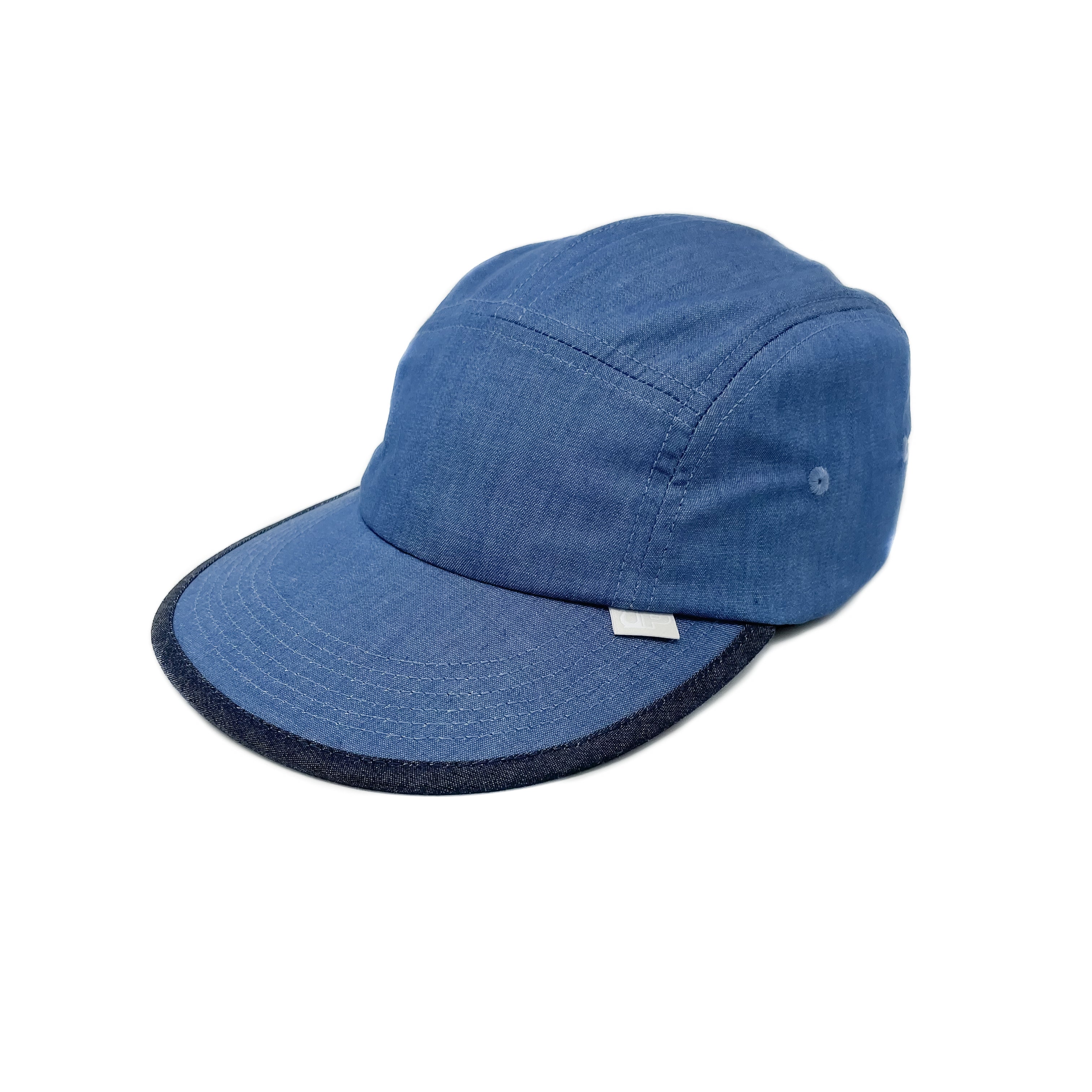 Utopian Projects UP10 Recon Cap - Chambray & Navy Color - Military Style Baseball Hat for Outdoor, Hiking, and Casual Wear