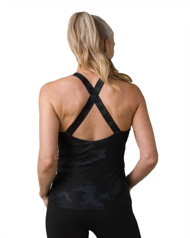 Prana Layna Bra Tank - Women's Yoga Sports Bra Top for Workout & Running - Breathable & Supportive Activewear for Gym, Pilates, and Daily Wear
