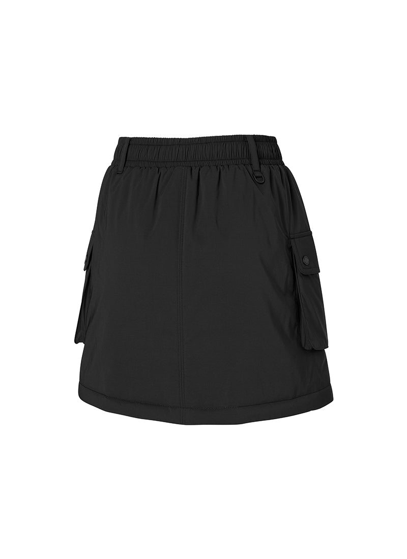 Stylish Out Pocket Padded Mini Skirt for Women - Comfortable Stretch Fabric - Perfect for Casual Wear, Night Out & Street Fashion