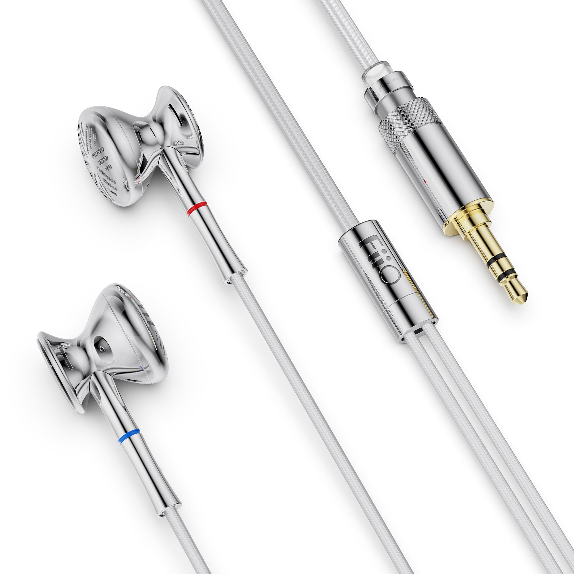 FiiO FF3 High-Fidelity Dynamic Driver Earbuds - Premium Sound Quality for Audiophiles, Music Lovers & Gamers - Perfect for Commuting, Workouts & Travel