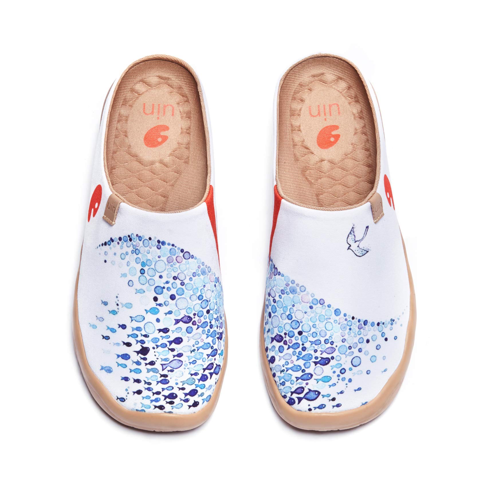 UIN Women's Slip-On Mules - Comfortable & Stylish Casual Shoes for Walking, Travel, and Everyday Wear