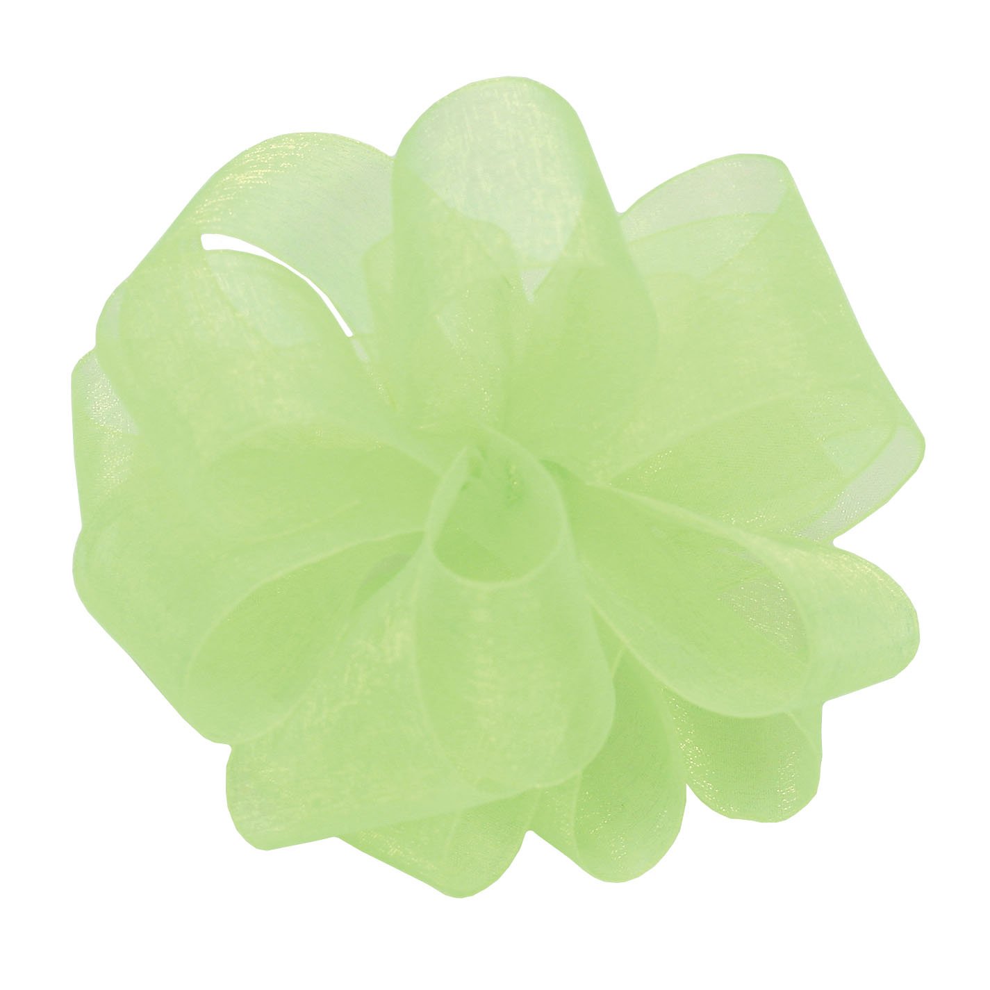 Berwick Offray LLC 706198 Simply Sheer Asiana Ribbon - 1.5 Inch Wide x 100 Yards - Clean Green Decorative Ribbon for Gift Wrapping, Crafts, and DIY Projects