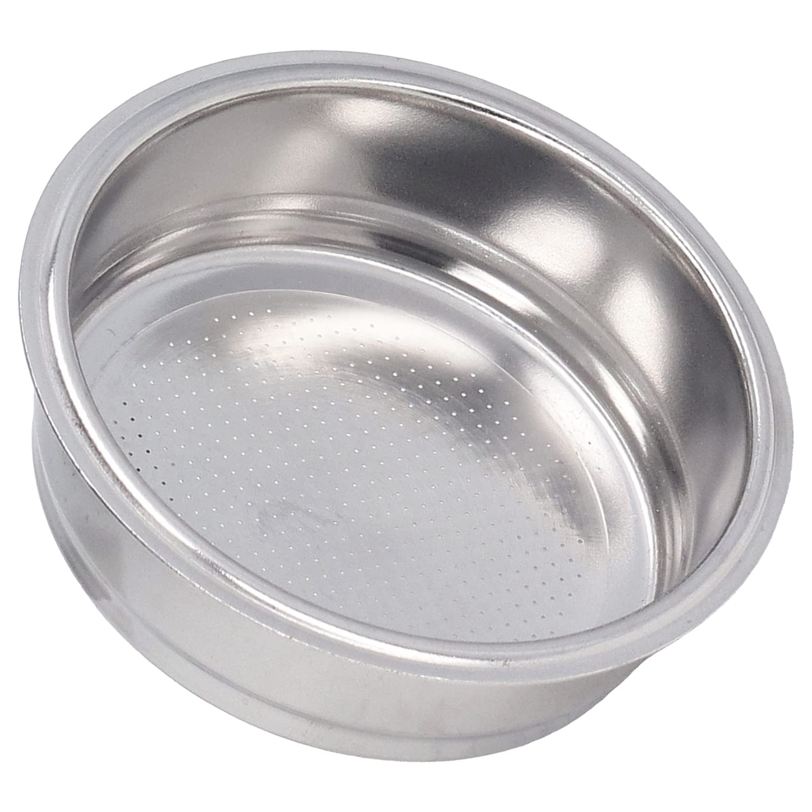 Premium 51mm Stainless Steel Espresso Filter Basket - Single Layer Non-Pressurized Porous Coffee Filter for Professional Espresso Machines | Perfect for Home Baristas & Coffee Shops