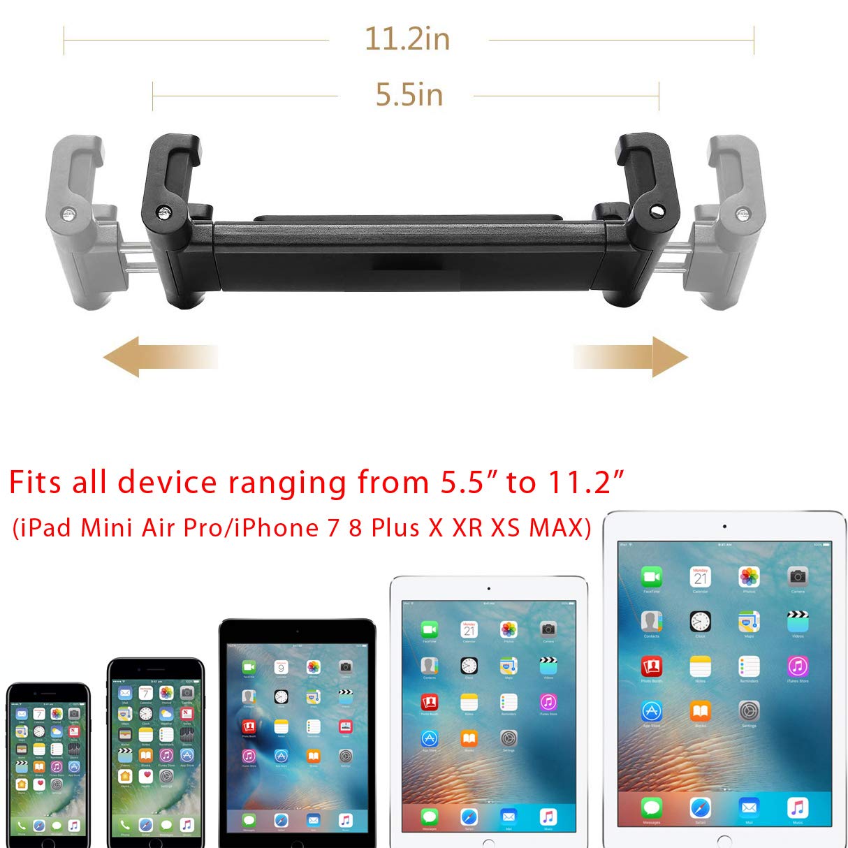 Heavy Duty Industrial Alloy Metal ELD Drill Base Universal Tablet & Smartphone Mount - Wall, Fleet & Truck Holder for iPad Mini/Air/Pro (All Gen), iPhone 15/16 Pro/Max/Plus, Galaxy S23/S24, Tab & Surface Pro | Perfect for Truckers, Fleet Management & Industrial Worksites
