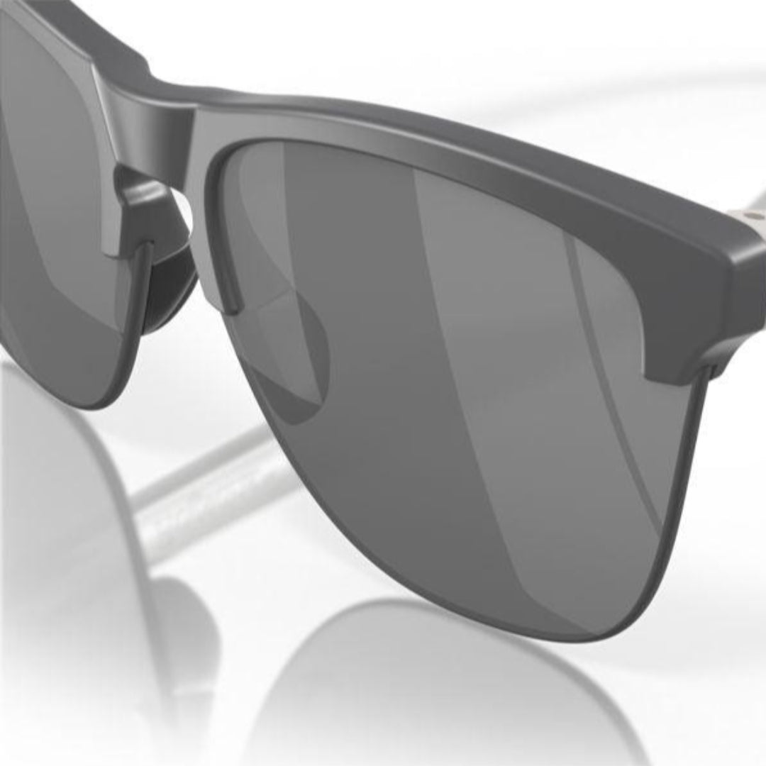 Oakley Frogskins Lite Matte Dark Grey/Prizm Black Sunglasses 0OO9374 937451 - Stylish UV Protection for Outdoor Sports & Casual Wear