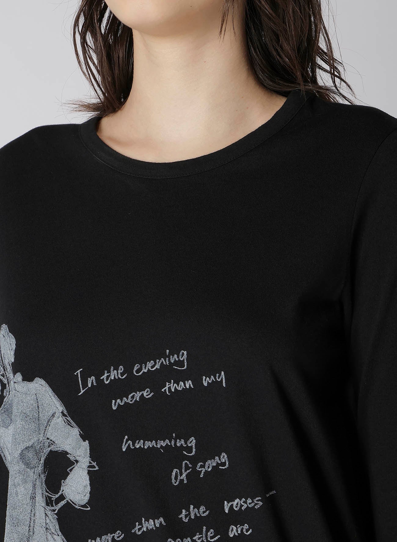 Soft Combed Jersey Pigmented Print Detail Dress - Women's Casual & Party Wear for Everyday Comfort