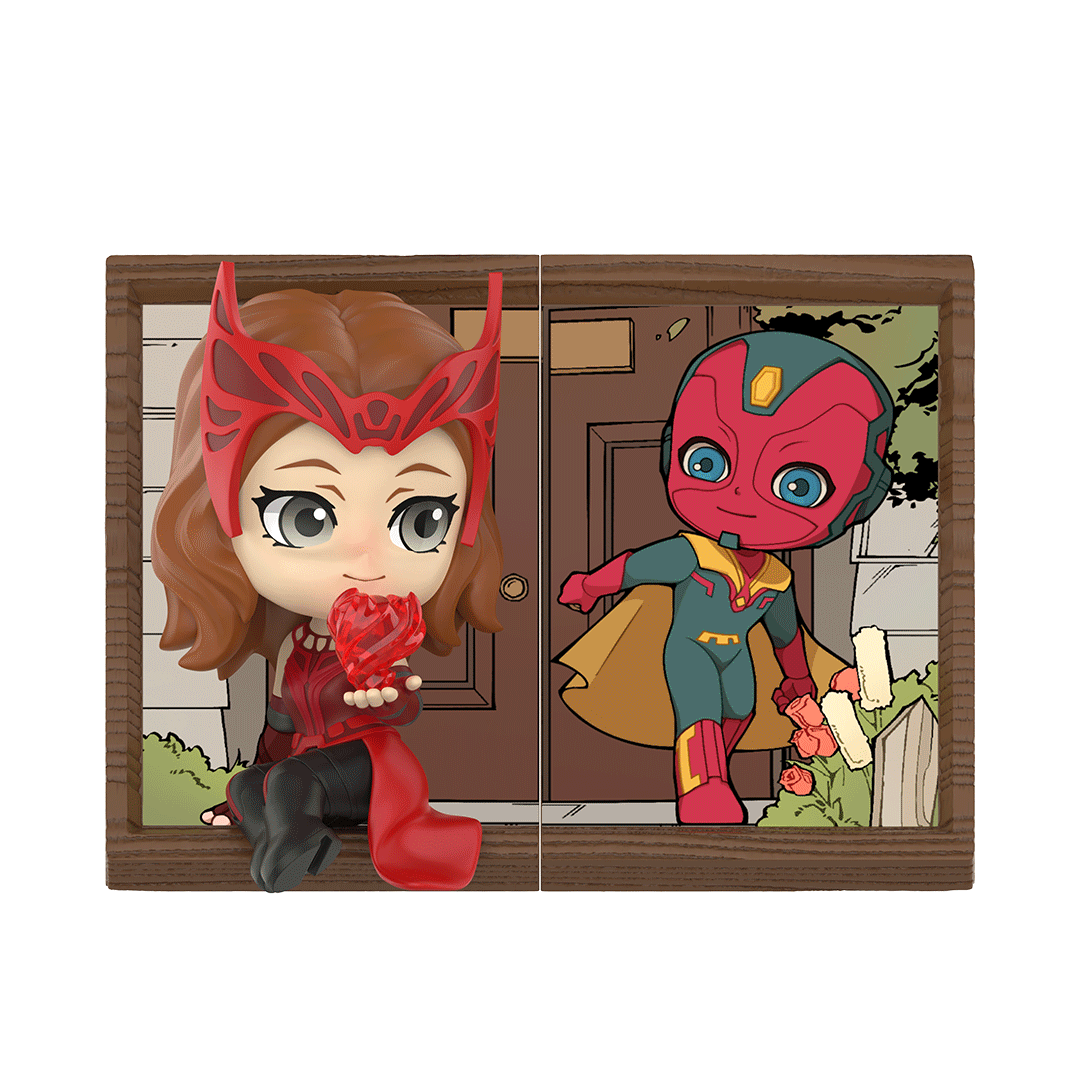 POP MART Marvel Photo Frame Series Blind Box - Collectible Marvel Superhero Mini Figures for Display & Gifts - Perfect for Home Decor, Office Desk & Marvel Fans Collection
