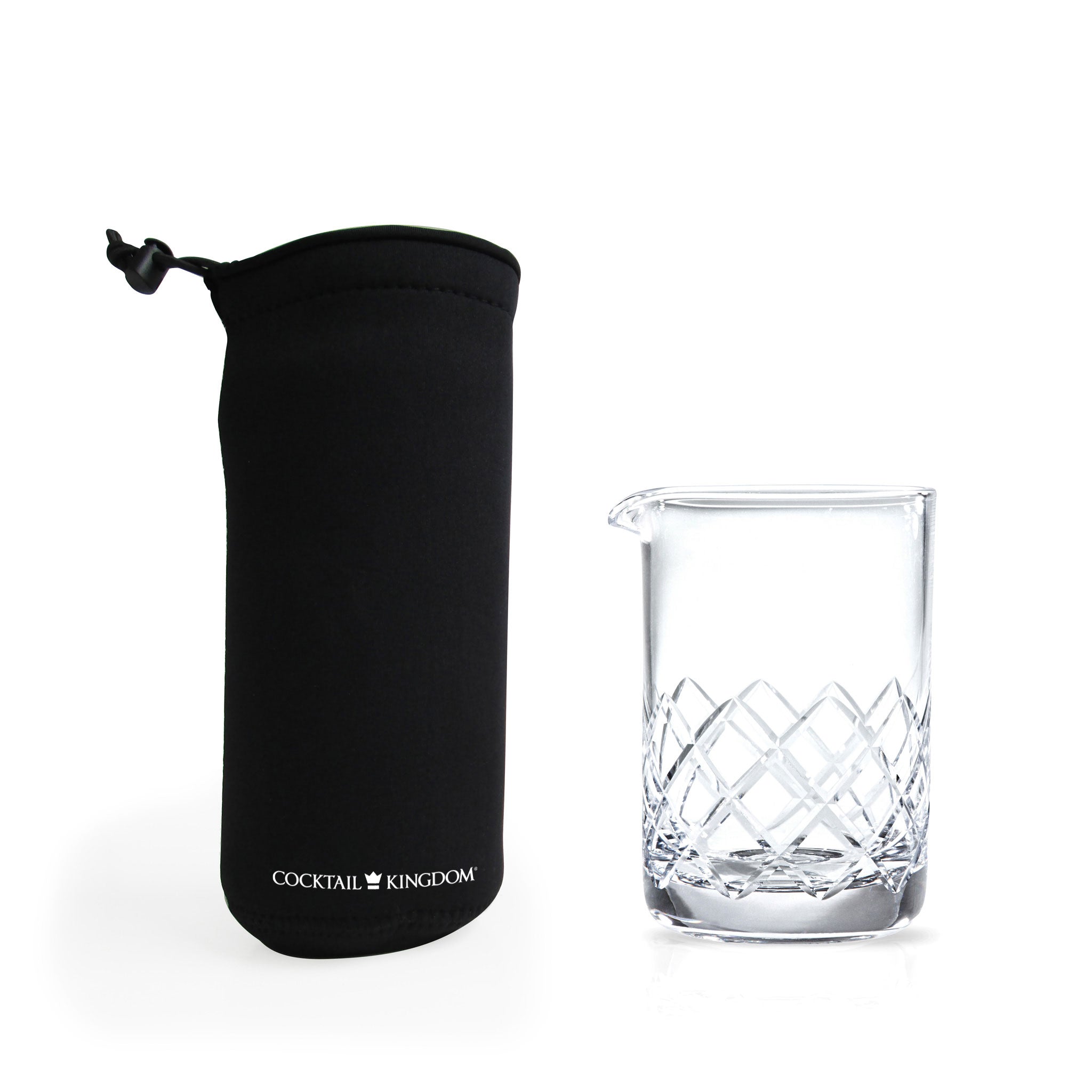 Premium Neoprene Mixing Glass Protective Sleeve - Insulated Barware Cover for Cocktail Shakers, Jiggers & Mixing Glasses - Perfect for Home Bars, Professional Bartending & Cocktail Parties