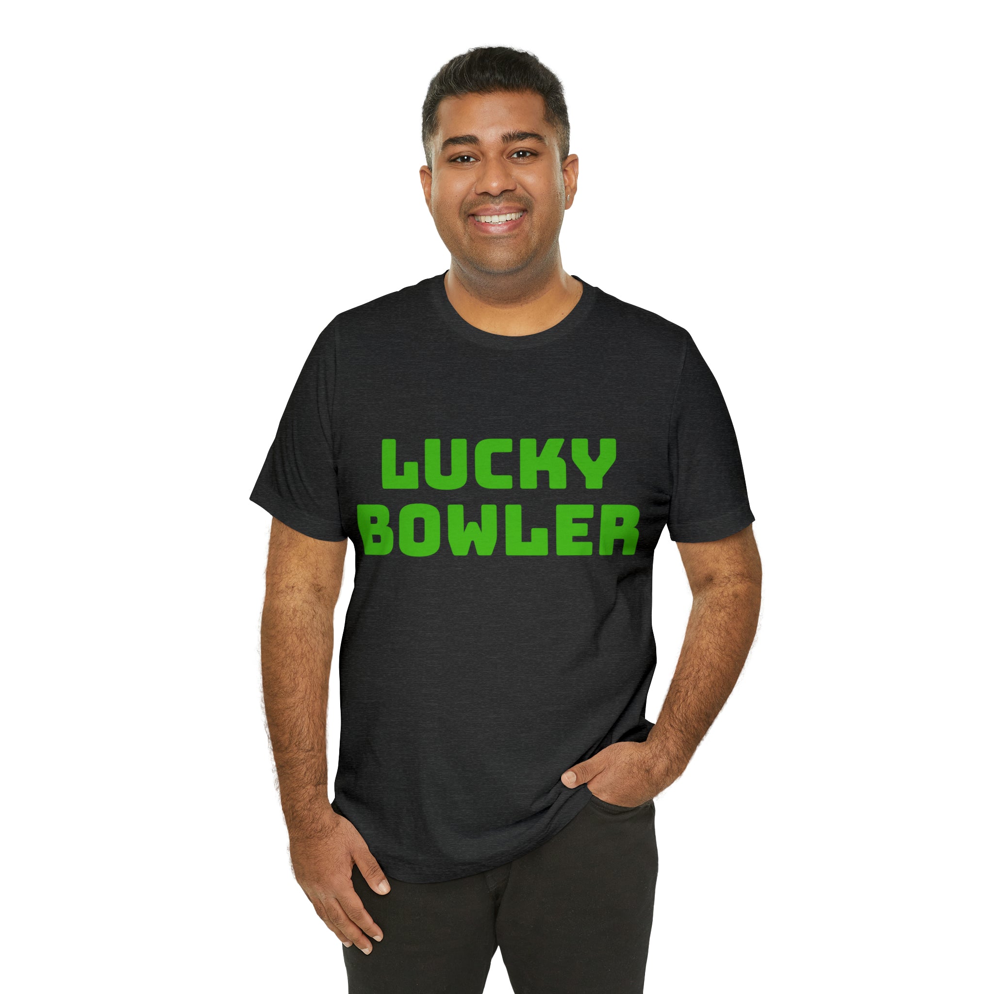 Lucky Bowler Bungee Tee 2023 - Stylish Stretch Golf Polo Shirt for Men - Perfect for Golf, Casual Wear & Outdoor Activities