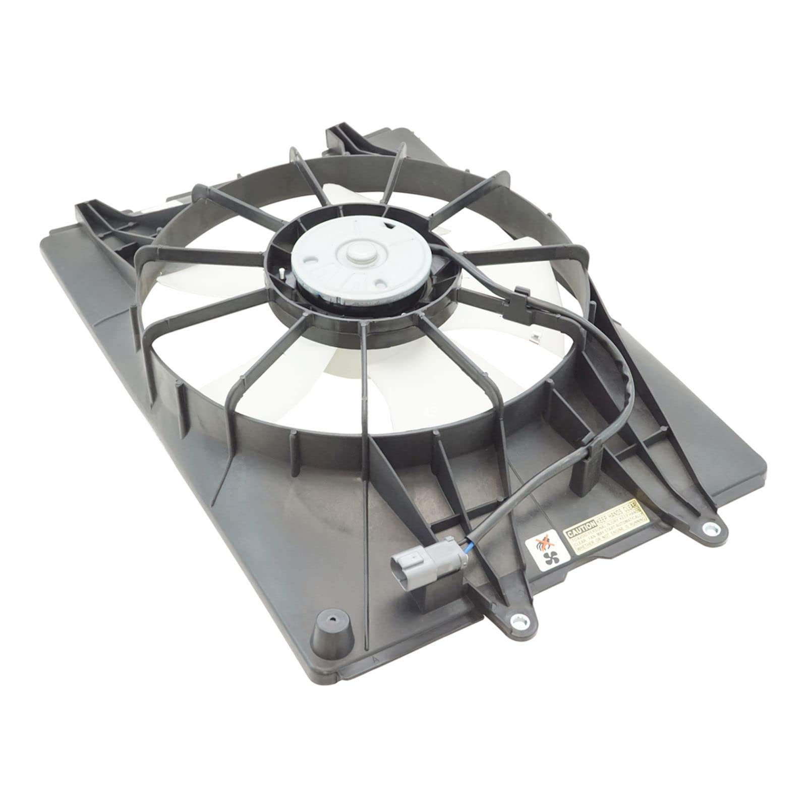 High Performance Radiator Cooling Fan Assembly for 2006-2008 Honda Ridgeline - Direct Replacement for HO3115140 - Perfect for Engine Overheating Prevention & Summer Driving