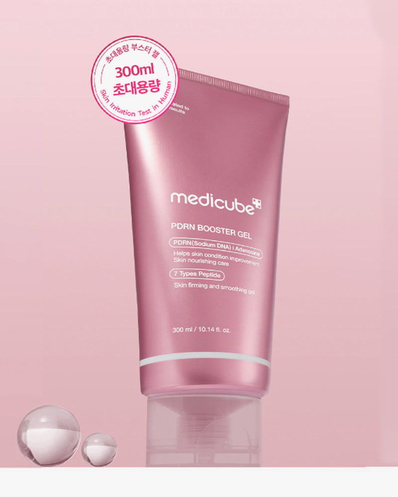 Medicube PDRN Booster Gel - Skin Repair & Hydration Serum for Face | Anti-Aging Treatment for Wrinkles & Fine Lines | Perfect for Daily Skincare Routine & Post-Procedure Recovery