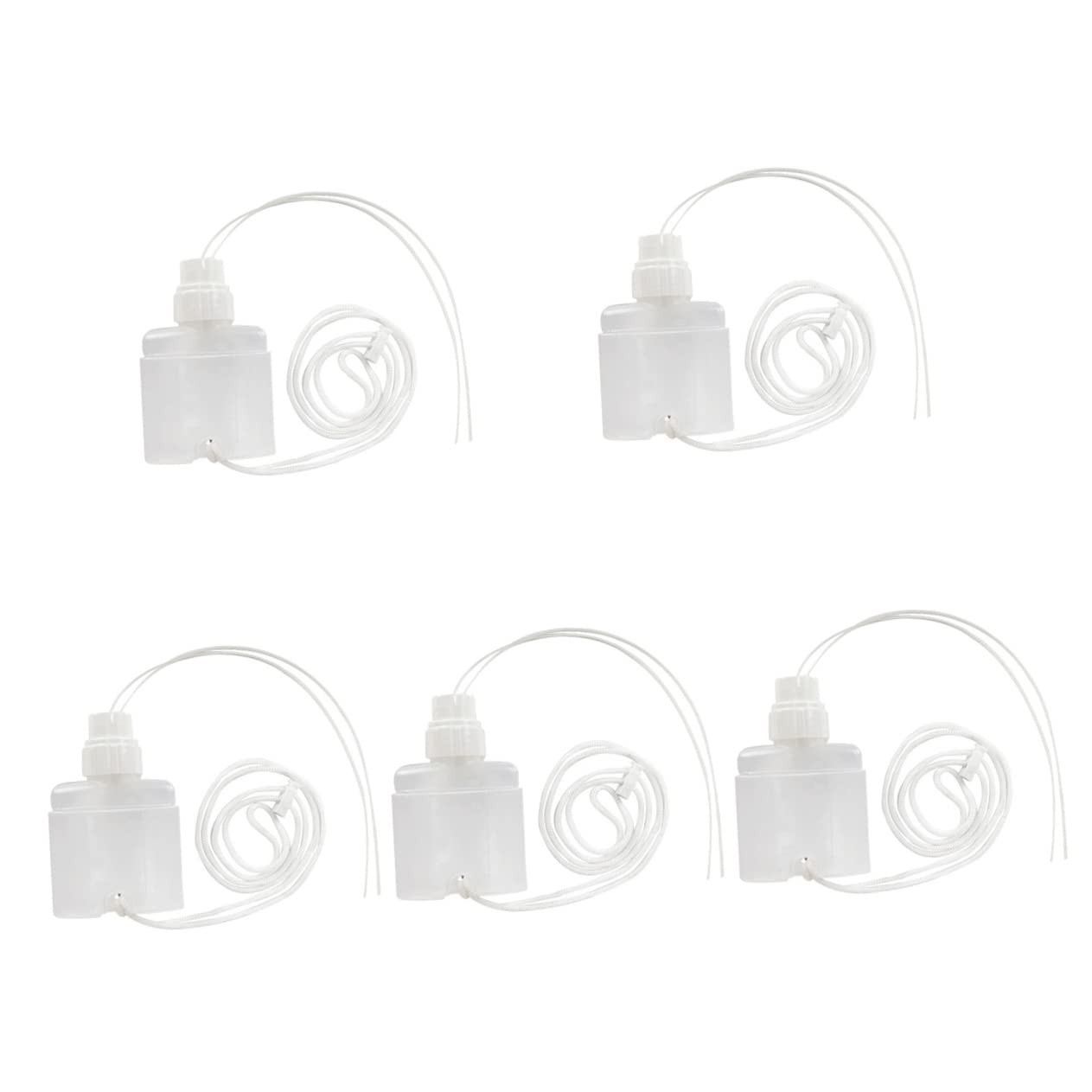 Toyvian 5-Pack Newborn Baby Feeding Bottles with Supplemental System - Perfect for Infant Care, Breastfeeding, and On-the-Go Nutrition