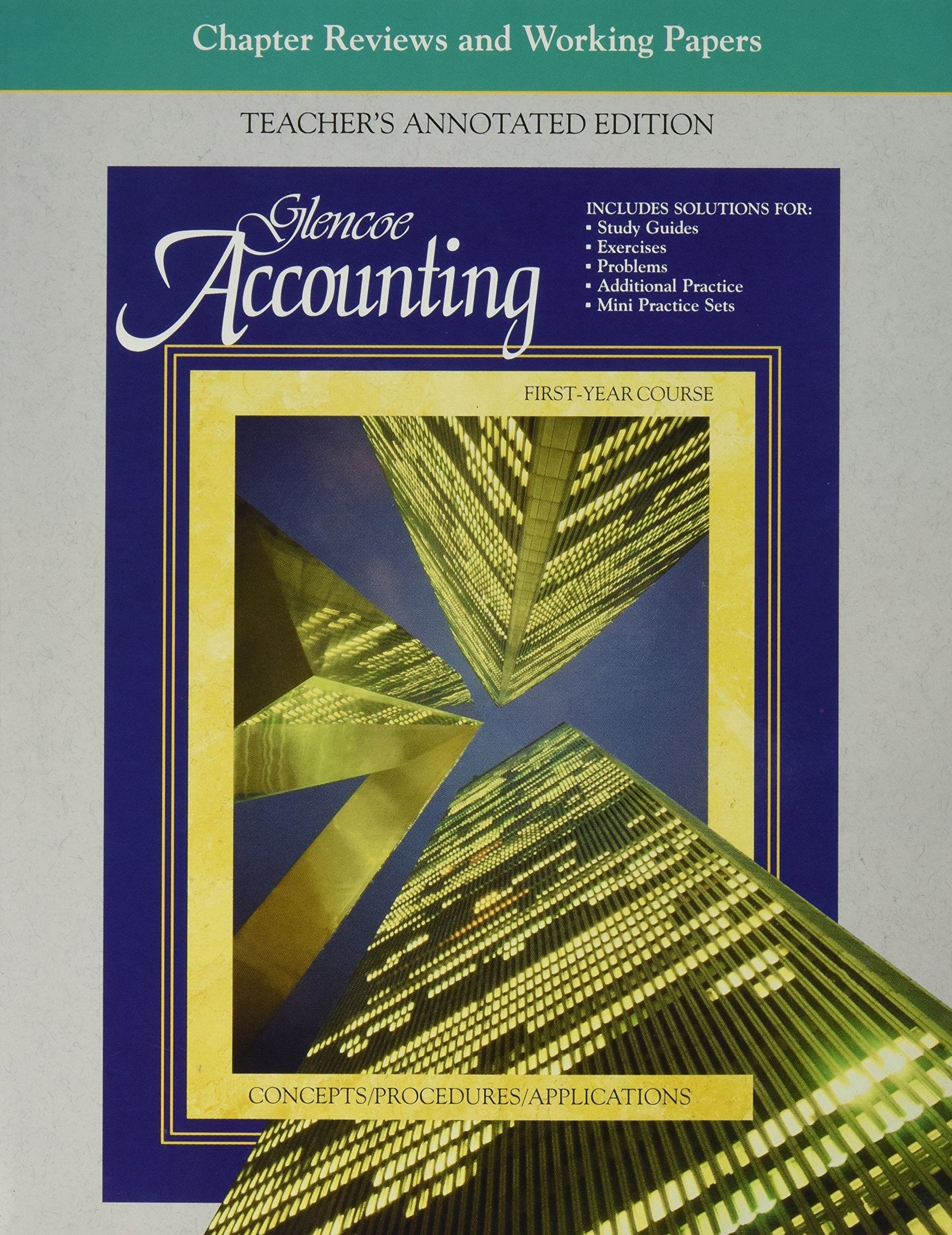 Accounting Textbook: First Year Teacher's Annotated Edition - Essential Guide for High School & College Accounting Educators