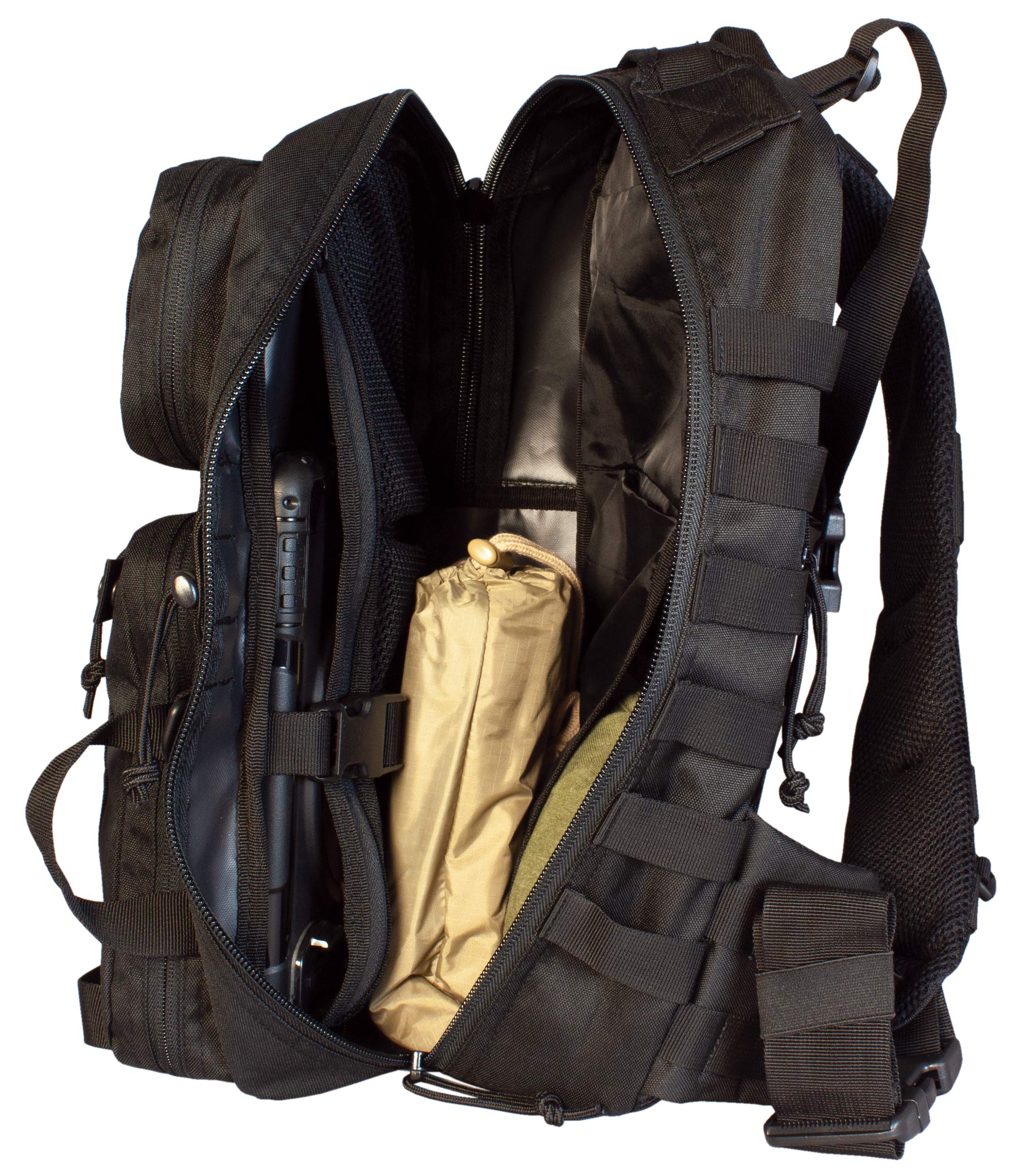 Red Rock Outdoor Gear Rambler Sling Pack - Lightweight Crossbody Bag for Hiking, Travel & Everyday Use - Water-Resistant & Durable Outdoor Accessory (Perfect for Camping, Cycling & Urban Commute)