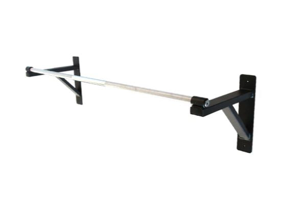 Adjustable Wall Mount Pull Up Bar for Home Gym - Heavy Duty Doorway Chin Up Bar for Strength Training & Fitness Workouts - Perfect for Small Spaces & Apartment Workouts