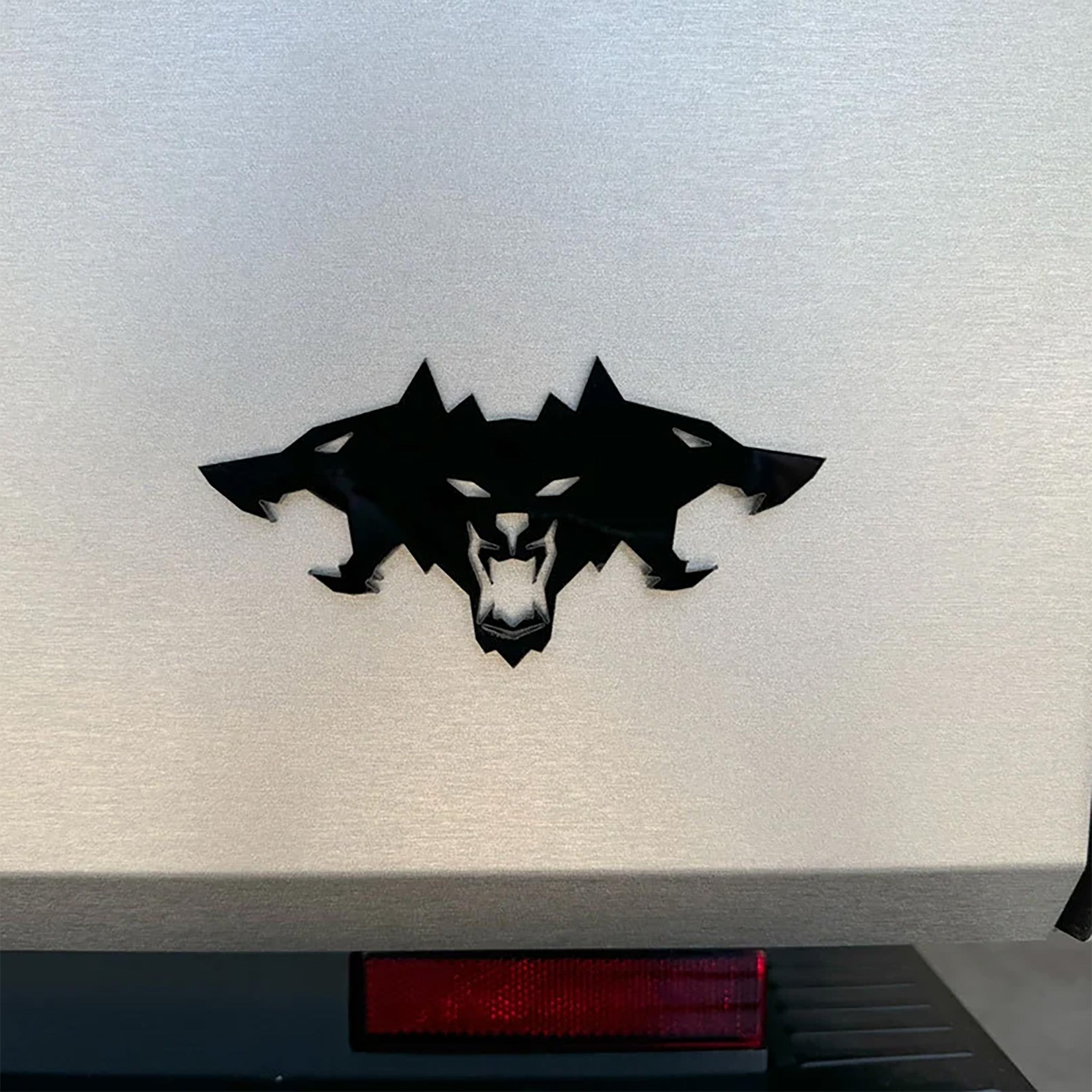 Cyberbeast Tailgate & Fender Emblem Badge - Premium Car Styling Accessory for Tesla Cybertruck - Enhance Your Vehicle's Look for Off-Road Adventures & Urban Driving