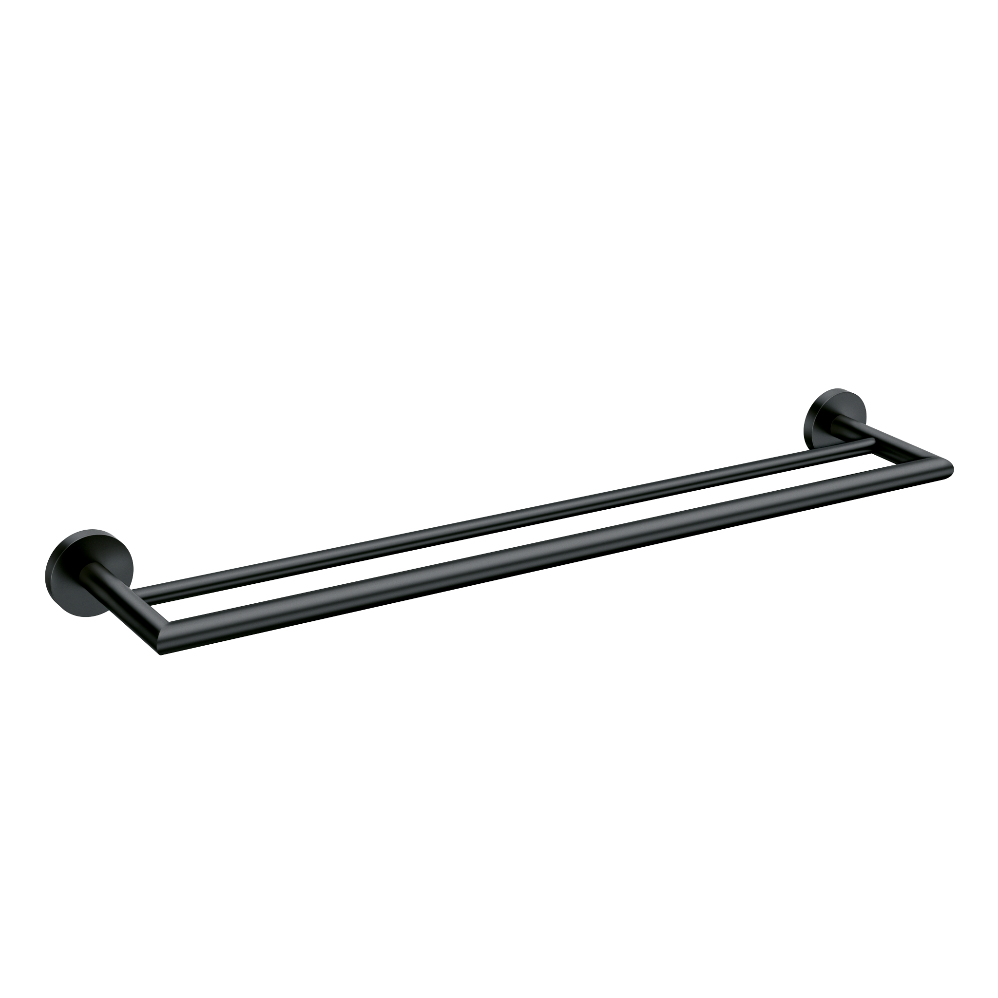 Arlys Double Towel Bar - Stainless Steel Bathroom Towel Holder for Hand & Bath Towels - Perfect for Bathroom, Spa, or Gym Organization