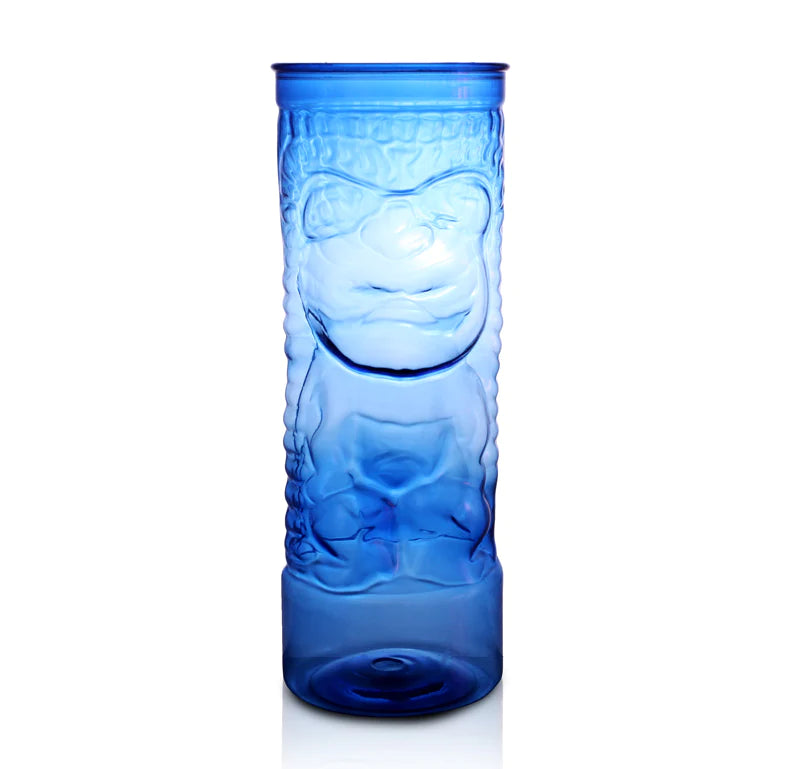 BarConic® 24 oz Tiki Cup with Lid & Straw - Insulated Stainless Steel Tropical Drinkware for Cocktails, Smoothies & Iced Coffee - Perfect for Beach Parties, Poolside Sipping & Summer BBQs