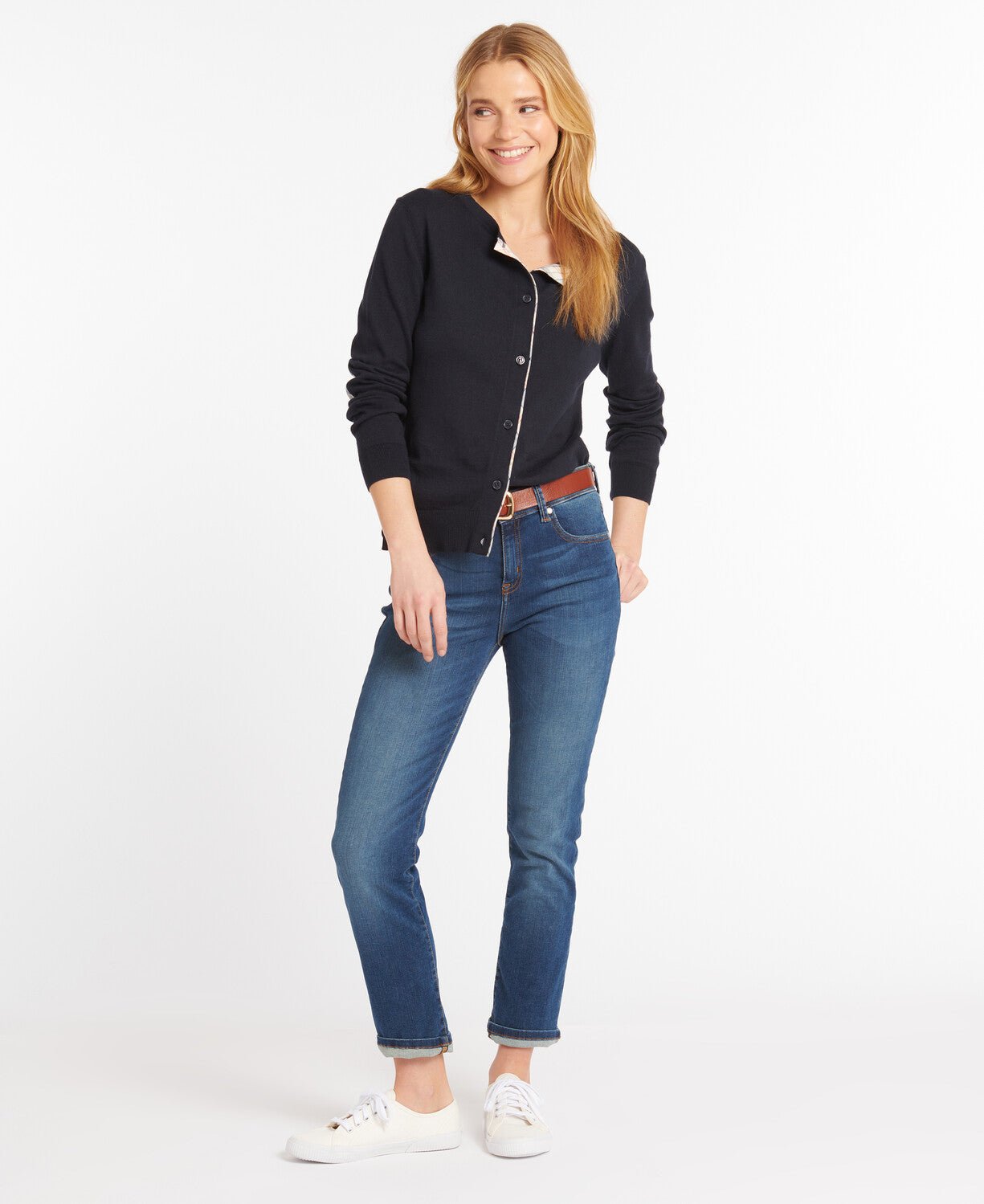 BARBOUR Essential Slim Fit Jeans for Men - Classic Blue Denim Pants | Perfect for Casual Wear, Office & Outdoor Activities