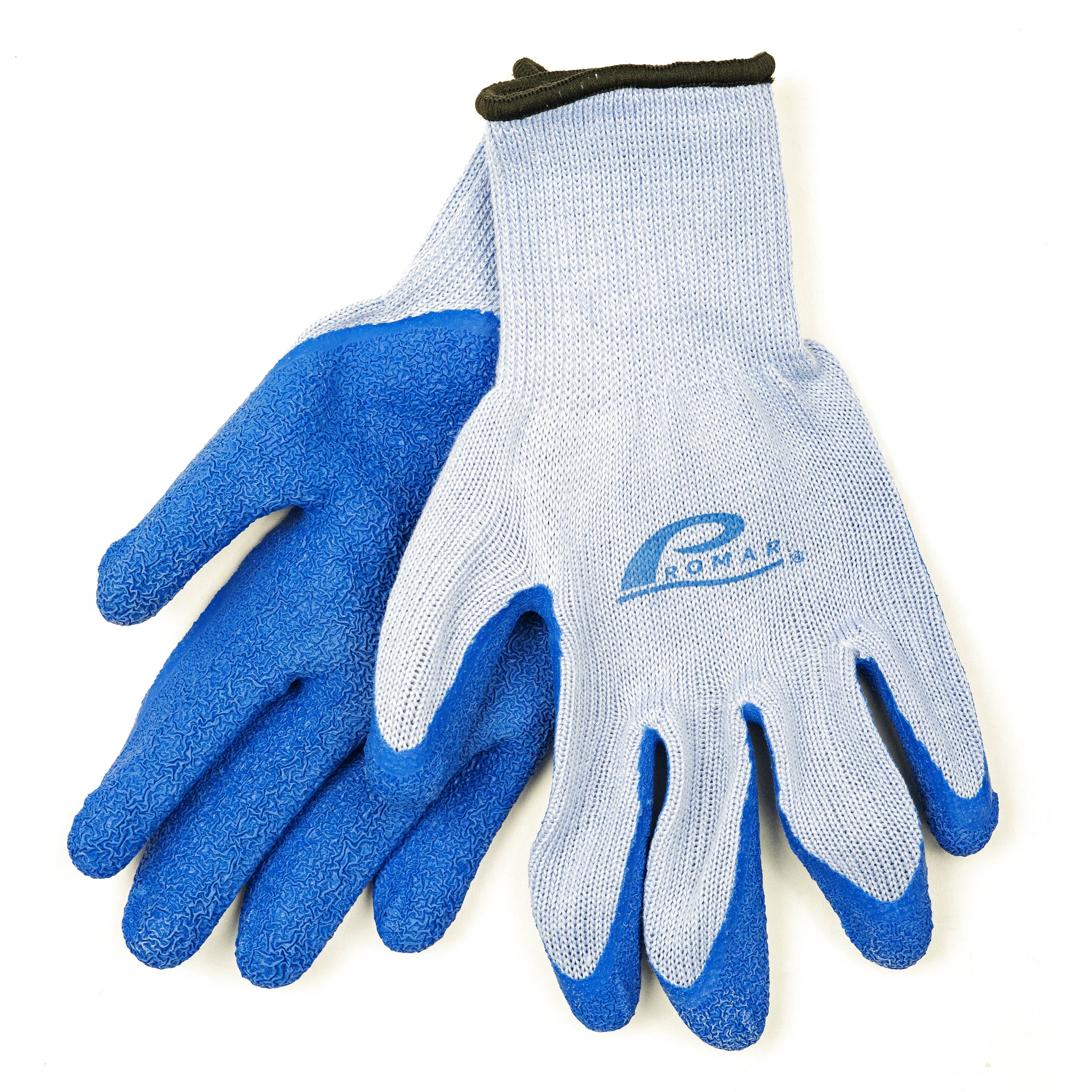 Promar Latex Grip Gloves - Non-Slip Work Gloves for Gardening, Cleaning & DIY Projects - Durable Rubber Coated Hand Protection for Home & Professional Use
