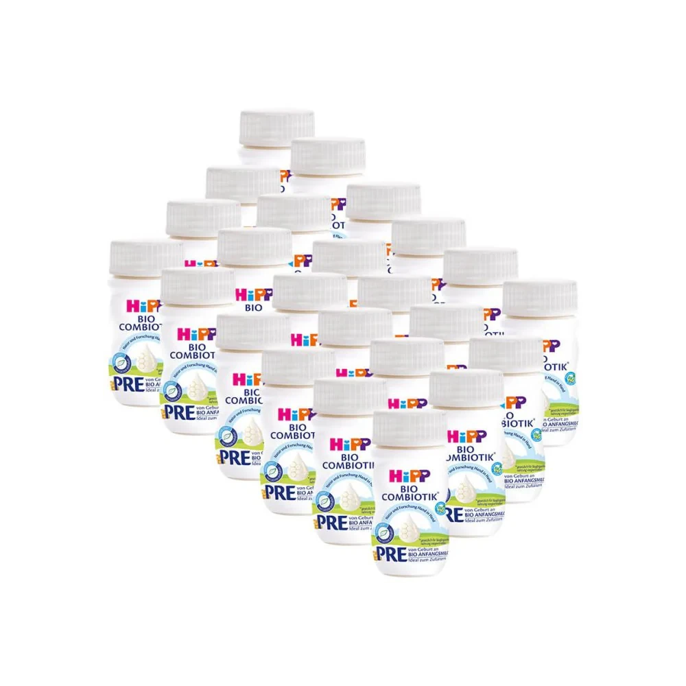 Hipp Combiotik PRE Ready to Feed Liquid Milk Formula - 90ml (Exp: 4/20/25) - Perfect for Newborns & Infants On-The-Go Feeding