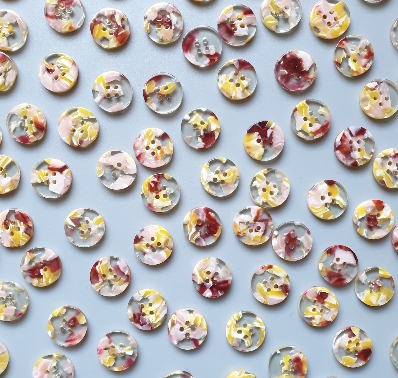 Whimsical Pack of 15 - 15mm Shirting Buttons for DIY Sewing, Clothing Repair & Craft Projects - Premium Quality Buttons for Shirts, Dresses & Home Decor