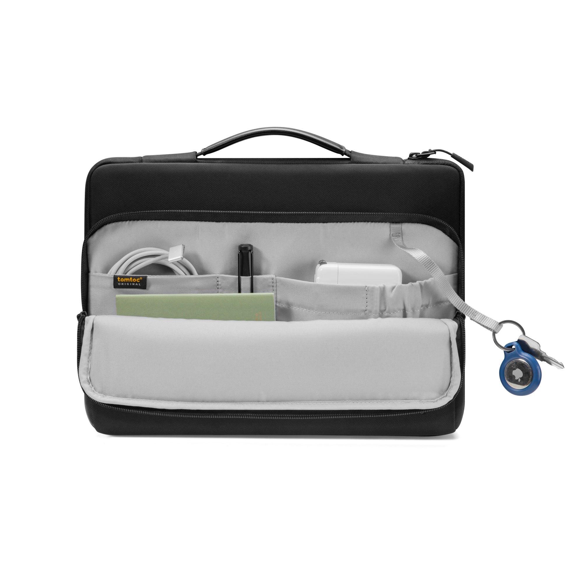 Defender A14 Premium Protective Laptop Briefcase - Waterproof & Shockproof Business Laptop Bag for 15.6 Inch Laptops - Perfect for Office, Travel & Commuting