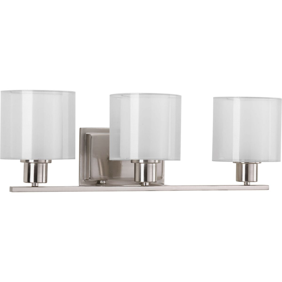 Invite Collection 3-Light Bathroom Vanity Light Fixture - Perfect for Modern Bathrooms & Powder Rooms