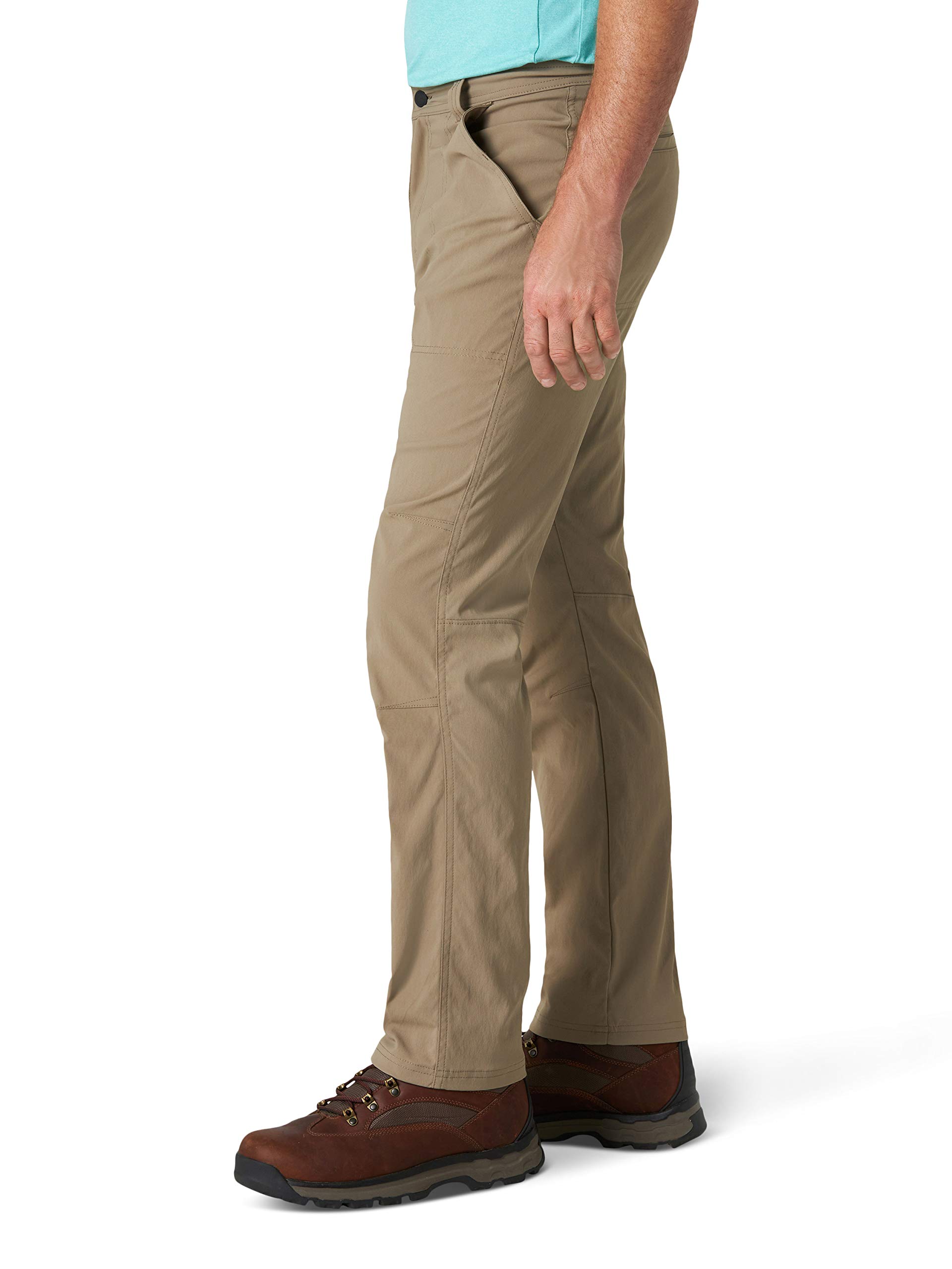 ATG by Wrangler Men's Hiking Pants with Zip Pockets - Durable Outdoor Trail Pants for Hiking, Camping & Adventure Activities