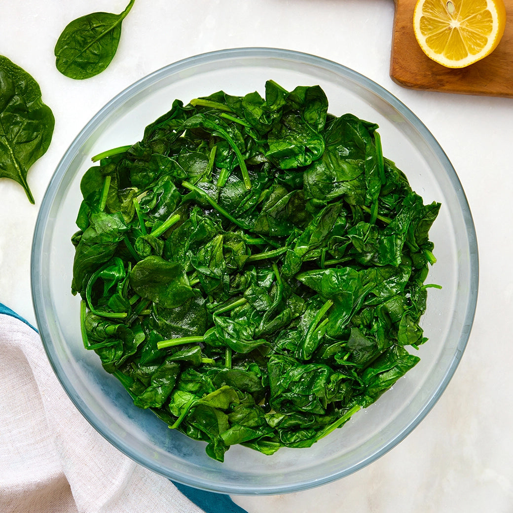 How to Microwave Spinach Perfectly - Quick & Easy Cooking Guide for Fresh or Frozen Spinach | Healthy Side Dish & Meal Prep Ideas