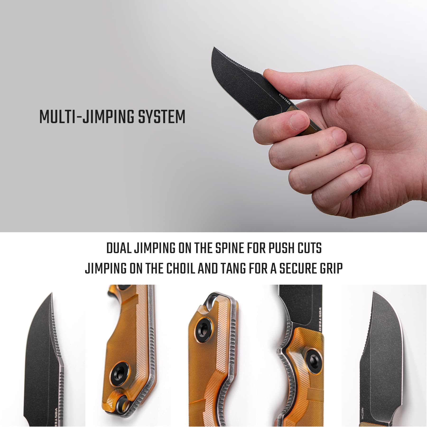 Quokka Fixed Blade Knife - 2.72