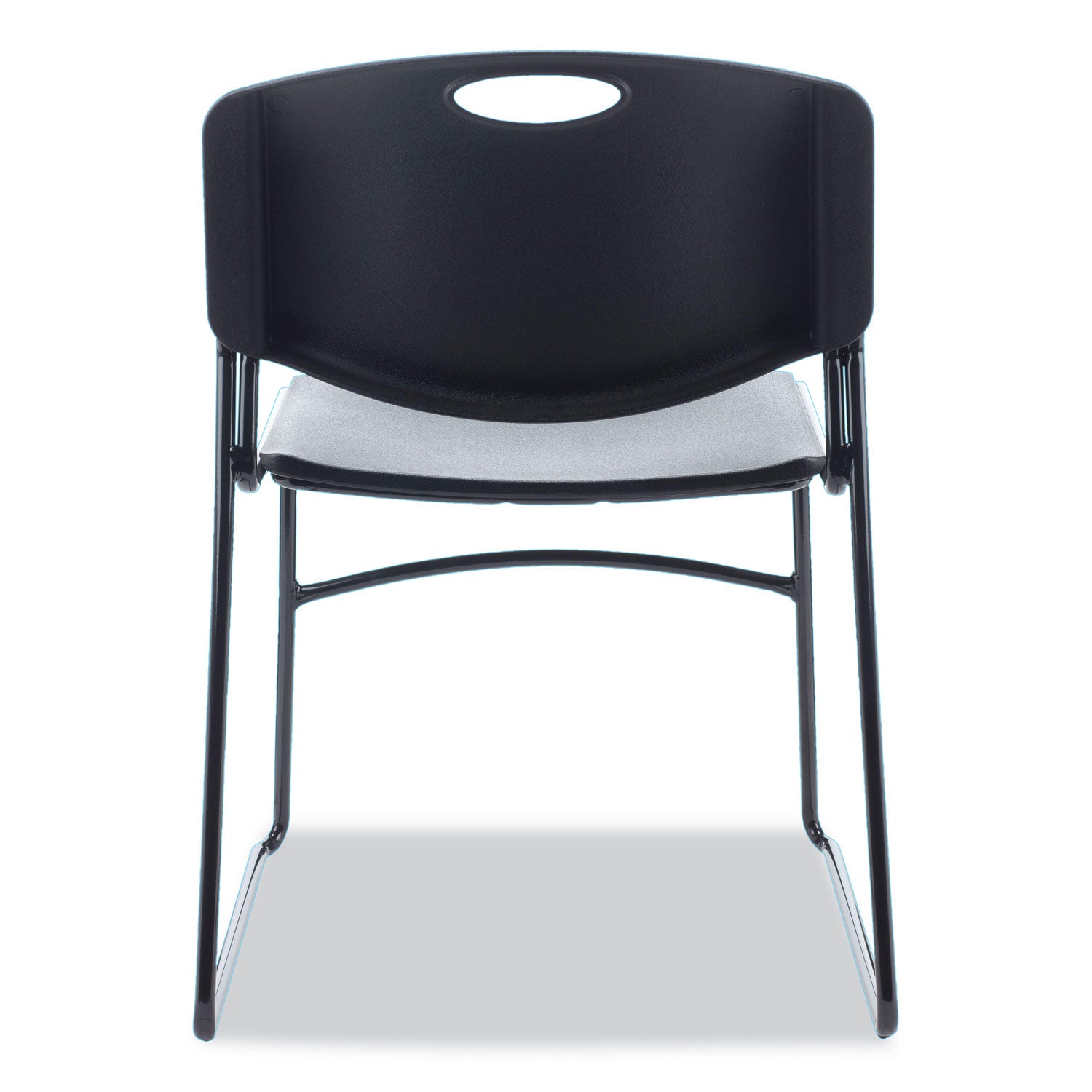 Alera Resin Stacking Chair - Heavy Duty 275 lb Capacity, 18.5