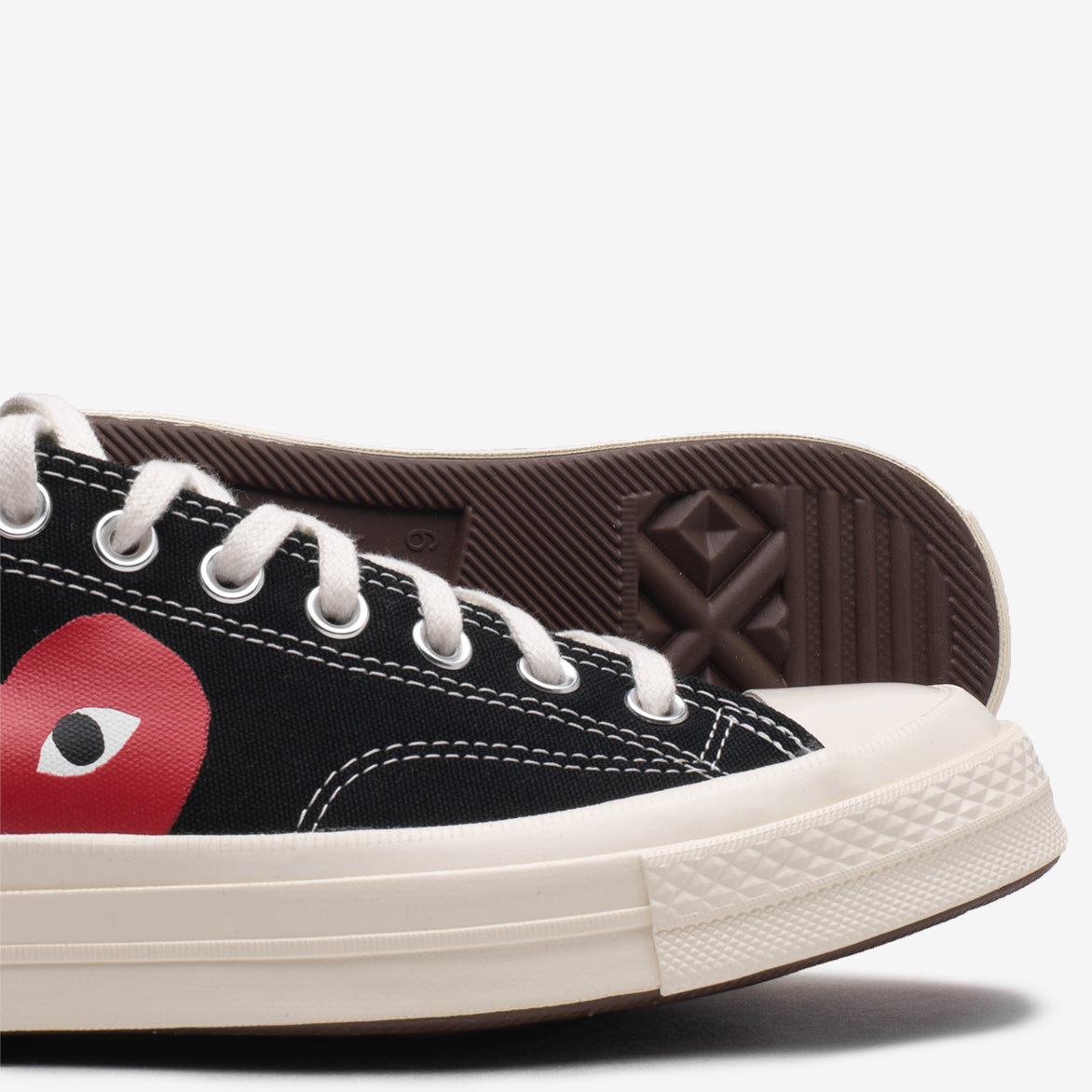 CDG PLAY x Converse Chuck Taylor All Star '70 OX Black - Stylish High-Top Sneakers for Men & Women - Perfect for Casual Wear, Street Fashion & Everyday Outfits