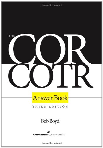 The COR/COTR Answer Book: Essential Guide for Government Contracting Professionals - Perfect for Contracting Officers & Contracting Officer Representatives