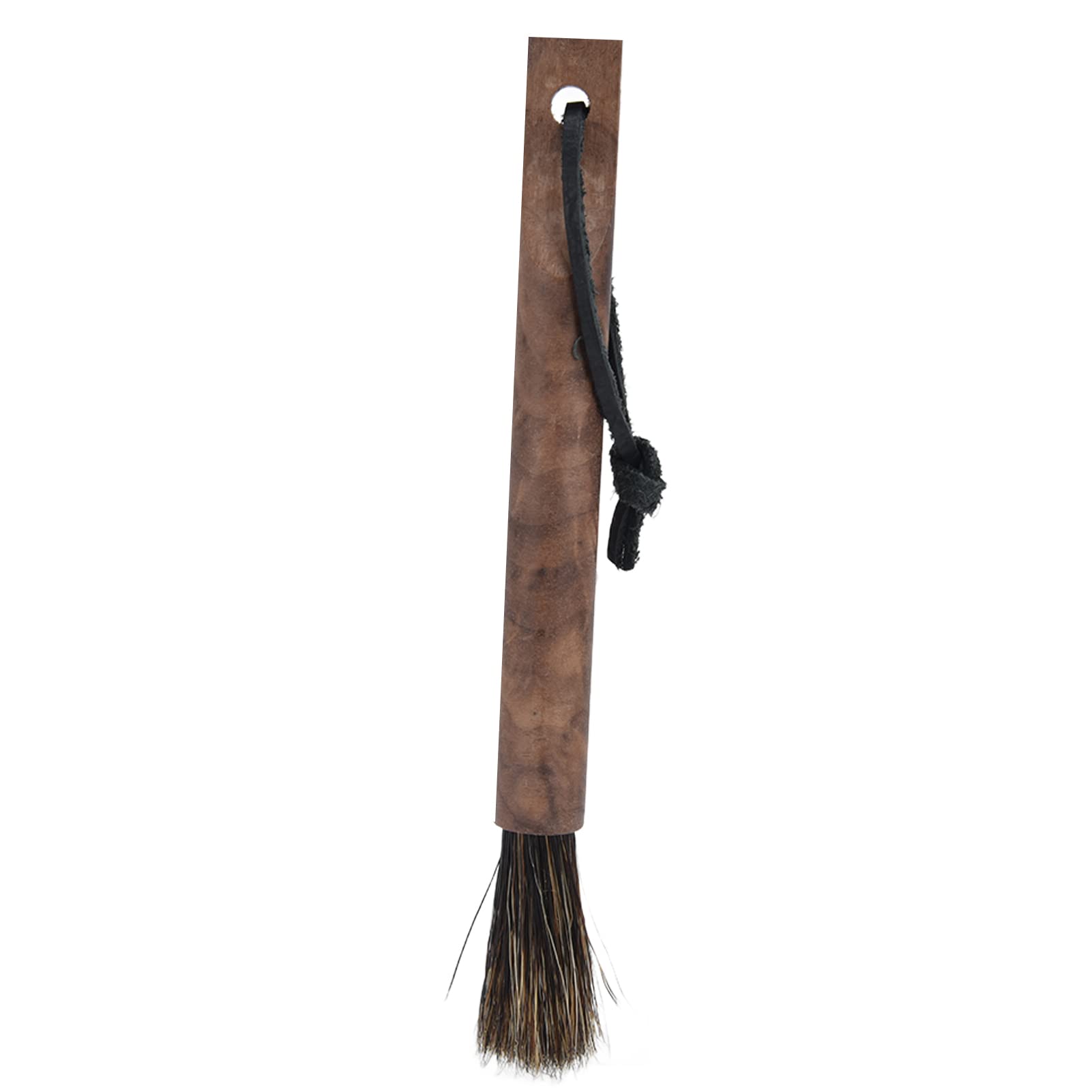 Durable Wood Handle Coffee Grinder Cleaning Brush - Premium Coffee Powder & Kitchen Tool Cleaner for Home Barista & Coffee Enthusiasts | Perfect for Espresso Machines, French Press & Burr Grinders