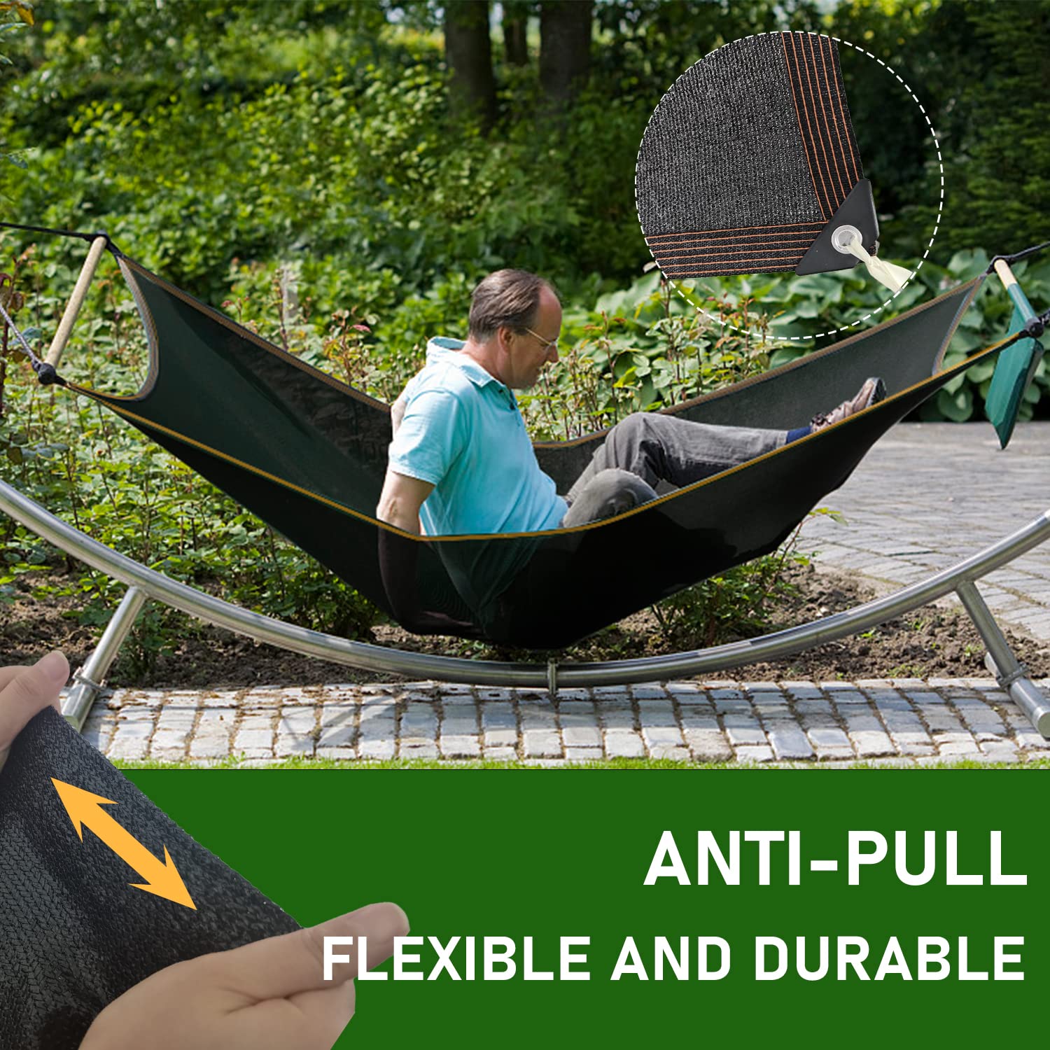 90% UV Block Garden Shade Cloth 6'x3' - Plant Protection Cover for Greenhouse, Chicken Coop & Dog Kennel | Sun Tarp for Patios, Backyard & Balcony | Durable Outdoor Canopy with Grommets (2x1m) - Perfect for Summer Heat Protection & Plant Growth