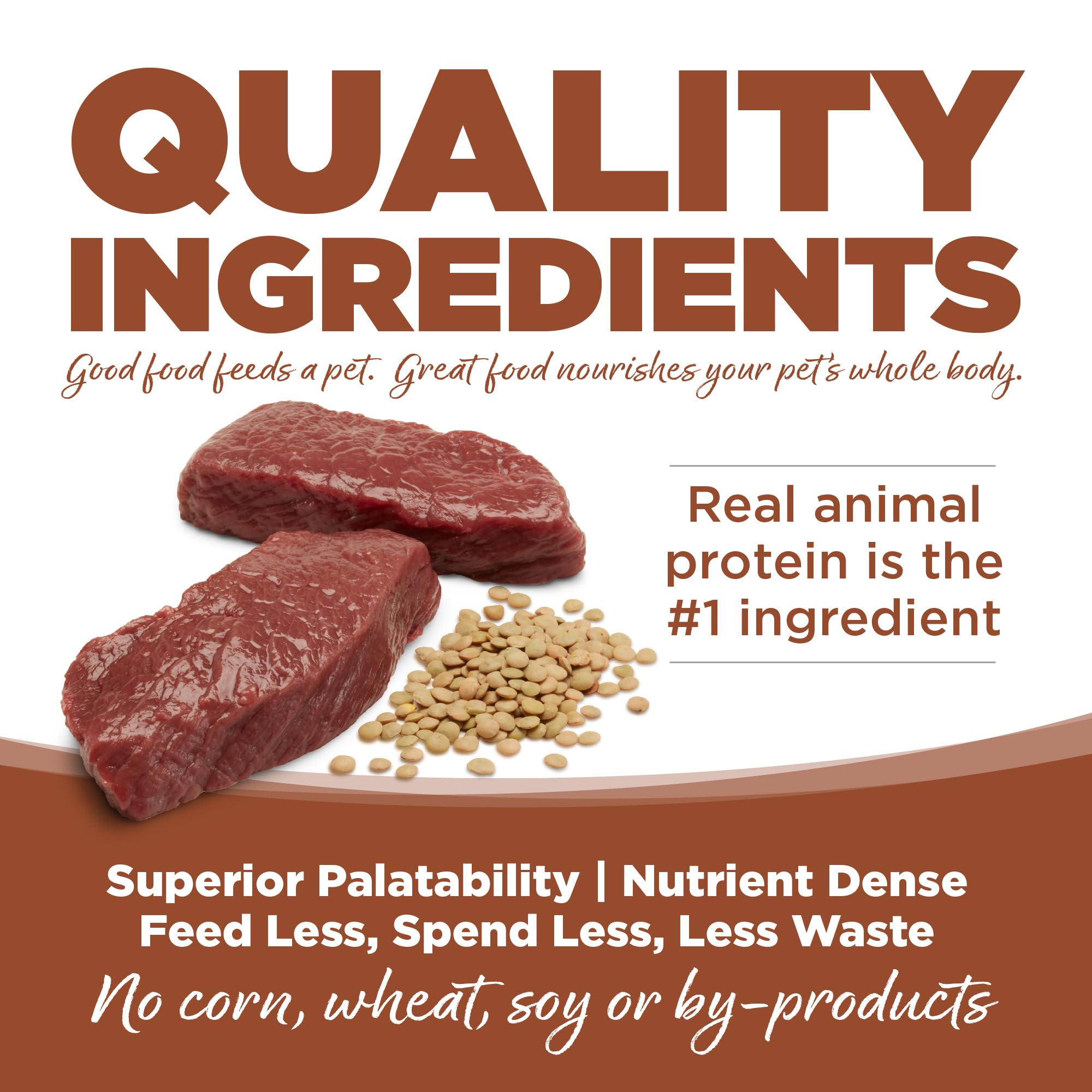 NutriSource PureVita Grain Free Kangaroo & Green Lentils Dry Dog Food - 25 lb Bag for Adult Dogs with Sensitive Stomachs | High Protein, Limited Ingredient Diet for Allergies & Digestive Health | Perfect for Home Feeding & Travel
