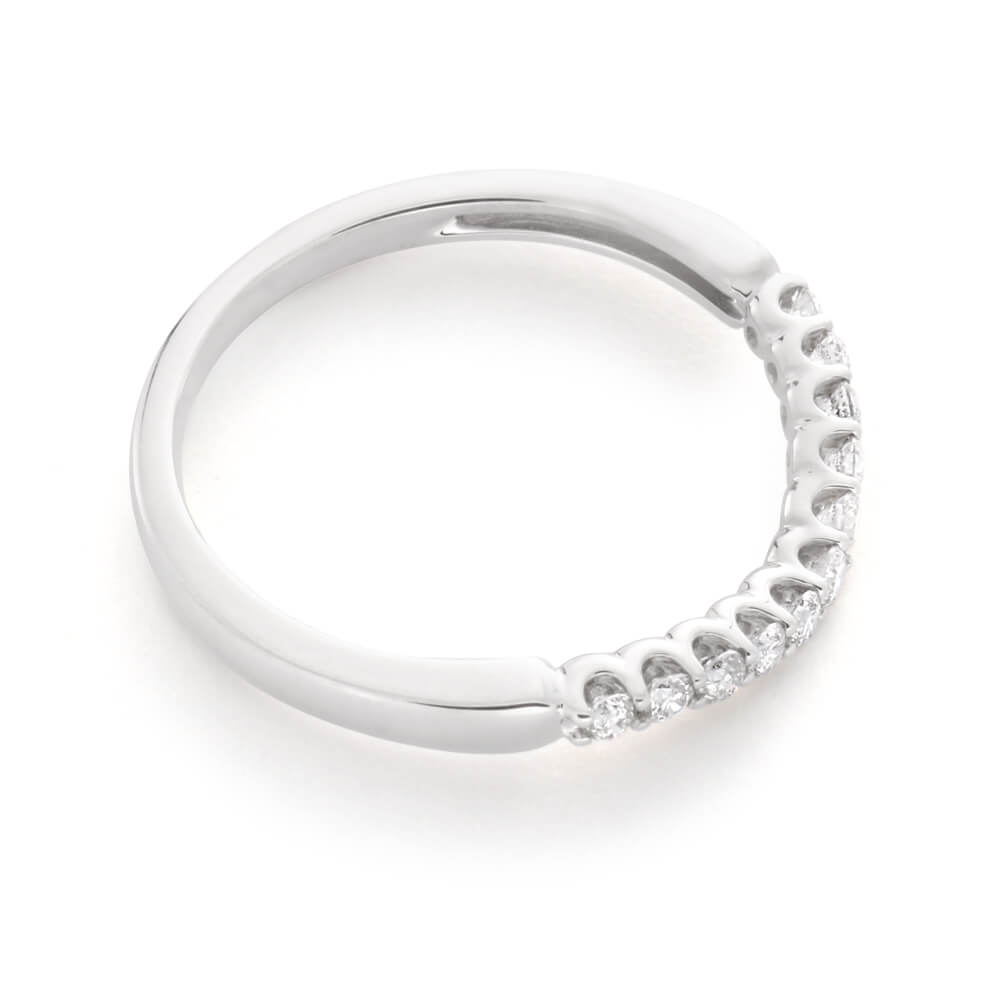 9ct White Gold Diamond Ring - 0.25 Carat Solitaire Engagement Ring for Women, Perfect for Proposals, Anniversaries & Special Occasions