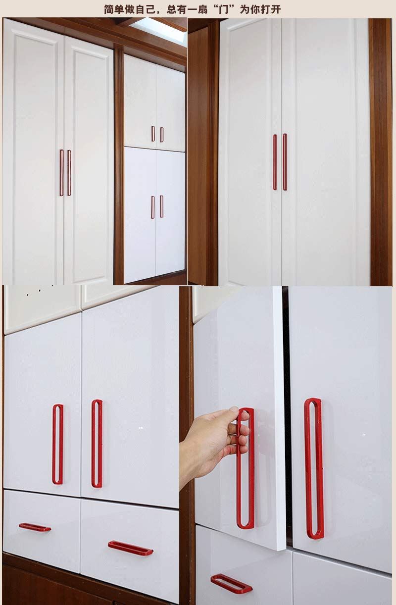 Modern Red Dresser Pulls 3.78