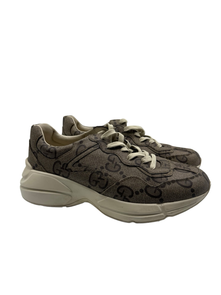 Gucci Maxi GG Rhyton Sneakers for Men - Size 10.5 (US 11) - Luxury Fashion Sneakers for Casual Wear, Street Style & Everyday Comfort