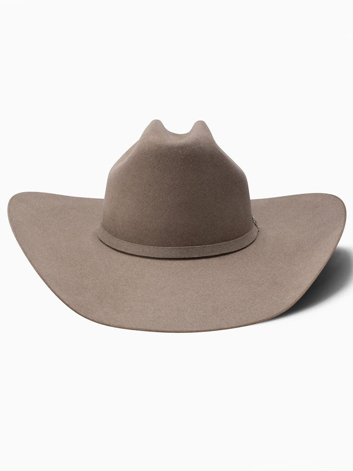 Resistol RFUSTR 724220 USTRC 6X Western Cowboy Hat - Dark Khaki Stone for Men | Durable Felt Material for Rodeo, Ranch Work & Outdoor Adventures