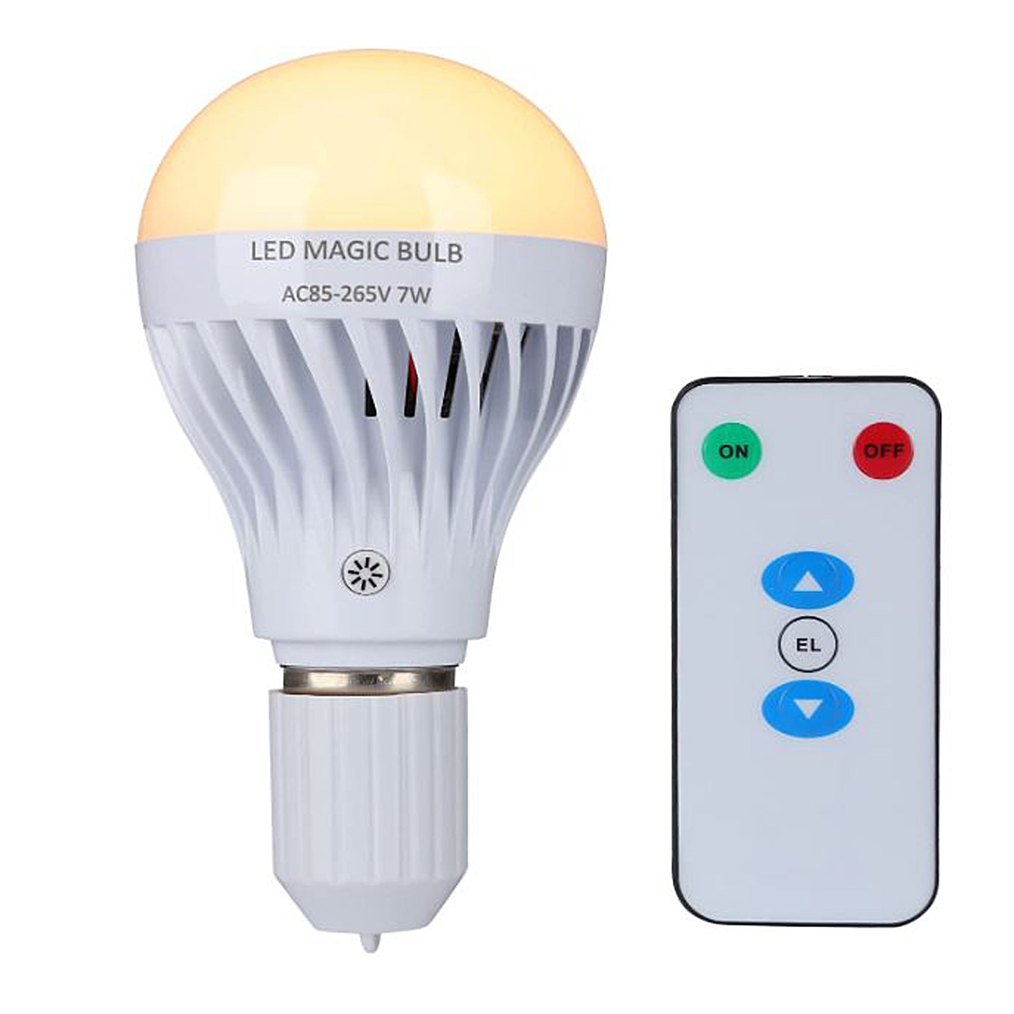 Rechargeable LED Bulb Light - Energy Efficient, Long Lasting Battery Powered Light for Camping, Emergency, Outdoor & Indoor Use