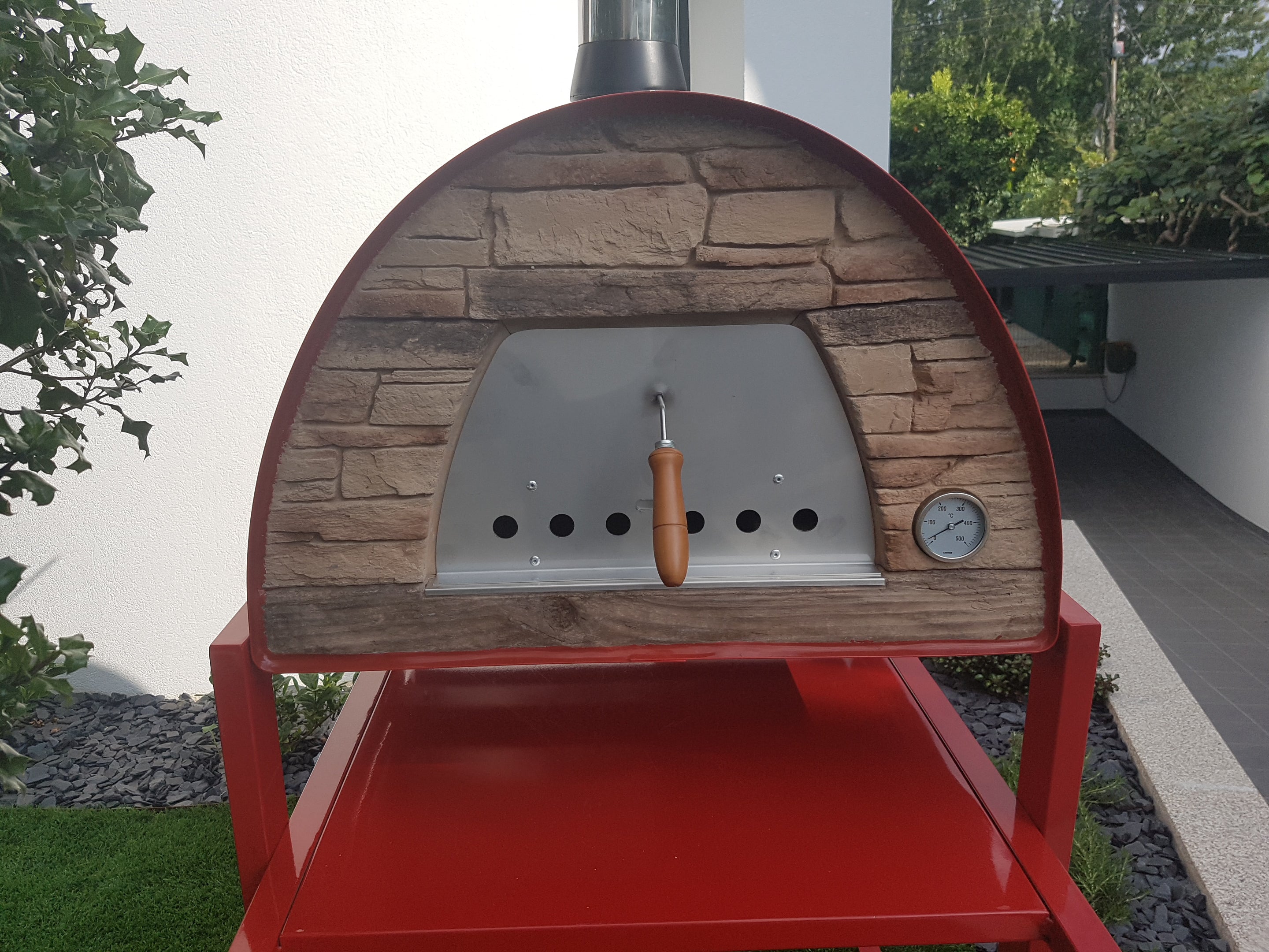 Maximus Red Portable Pizza Oven - Best Seller for Outdoor Cooking, Camping, and Backyard Parties