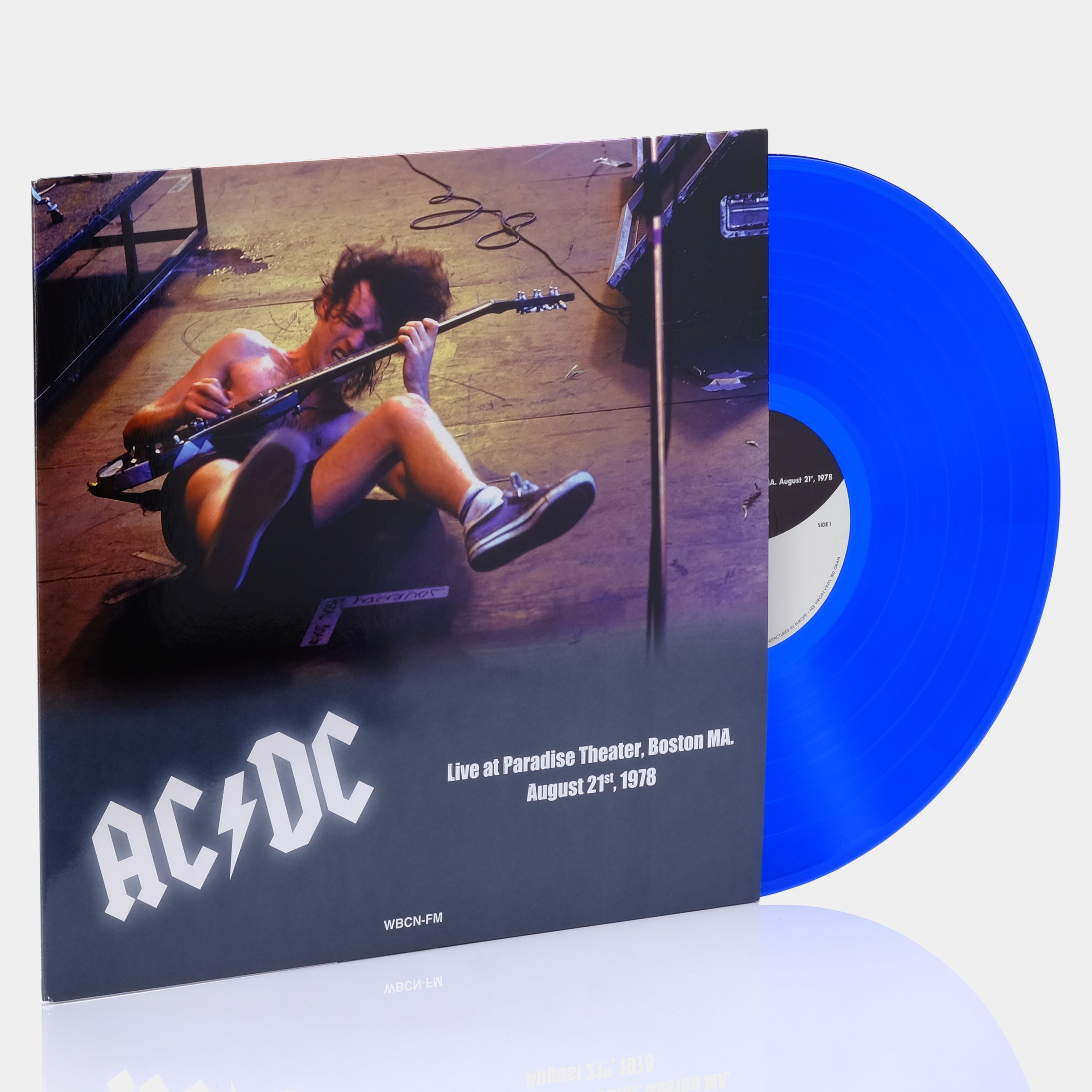 AC/DC Live At Paradise Theater Boston MA August 21st 1978 Limited Edition Blue Vinyl LP Record - Classic Rock Collectible for Music Lovers & Vinyl Enthusiasts - Perfect for Home Listening, Gifts & Music Collections