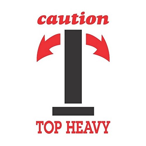 DL1791 Top Heavy Arrow Labels 4x6