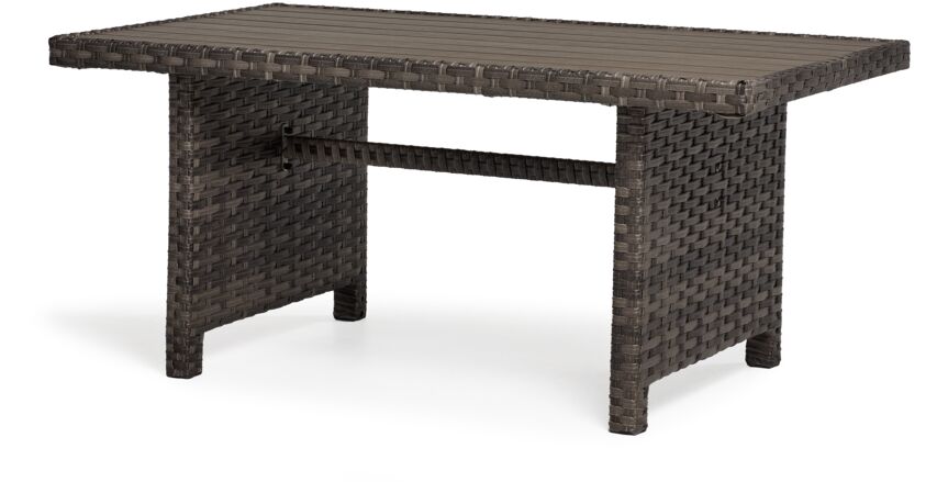Acadia 6-Piece Outdoor Banquette Set in Grey & Beige - Perfect for Patio, Garden, and Backyard Relaxation