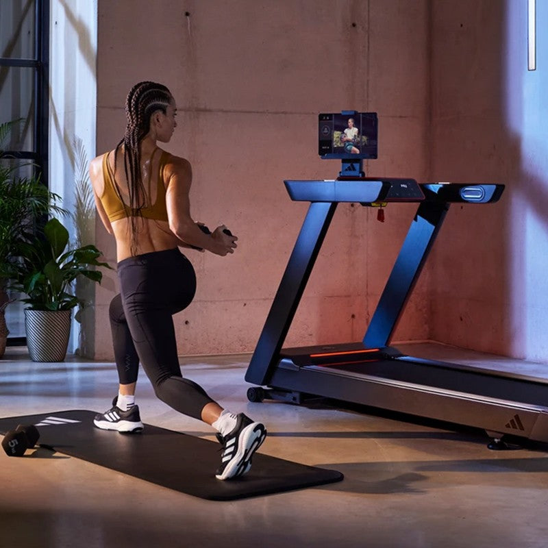 Adidas T23 Treadmill - High-Performance Home Fitness Running Machine for Cardio & Workouts - Perfect for Home Gym, Small Spaces & Indoor Exercise