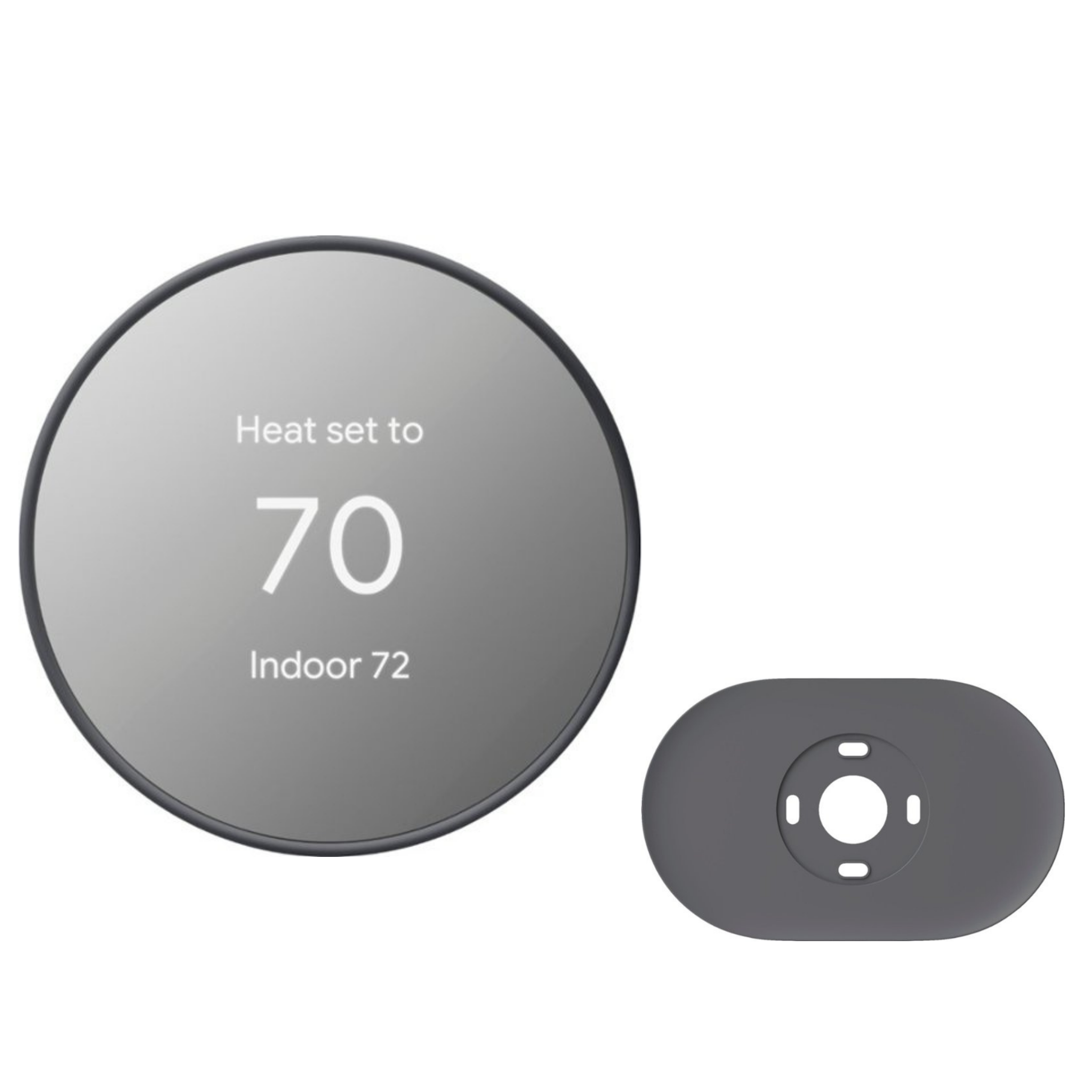 Google Nest Thermostat with Trim Kit - Smart Home Temperature Control for Energy Savings | Perfect for Home, Office & Vacation Rentals